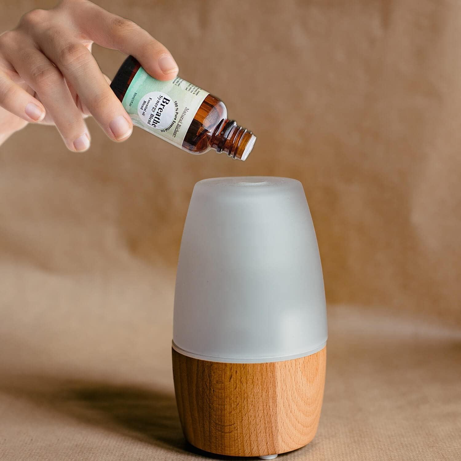 Aceite Esencial Breathe Riquezas Naturales 30 ml - Menta, Eucalipto