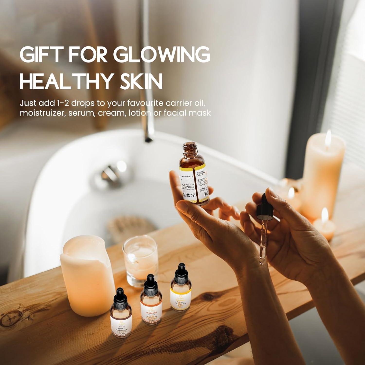 Aceite Esencial de Rosa Otto 10 ml - LOTUSJOY, Puro y Natural