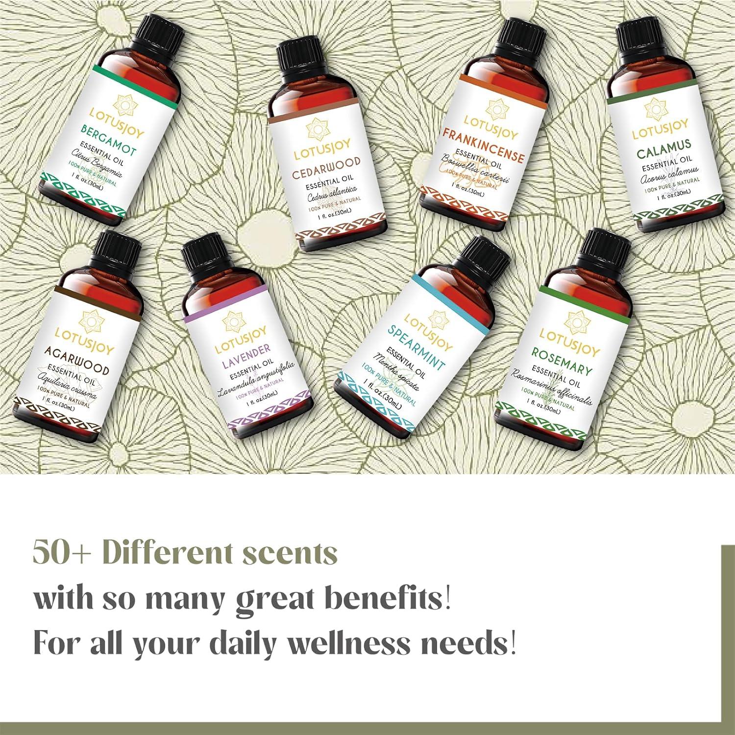 Aceite Esencial de Agarwood LOTUSJOY 29.57 ml Puro Natural