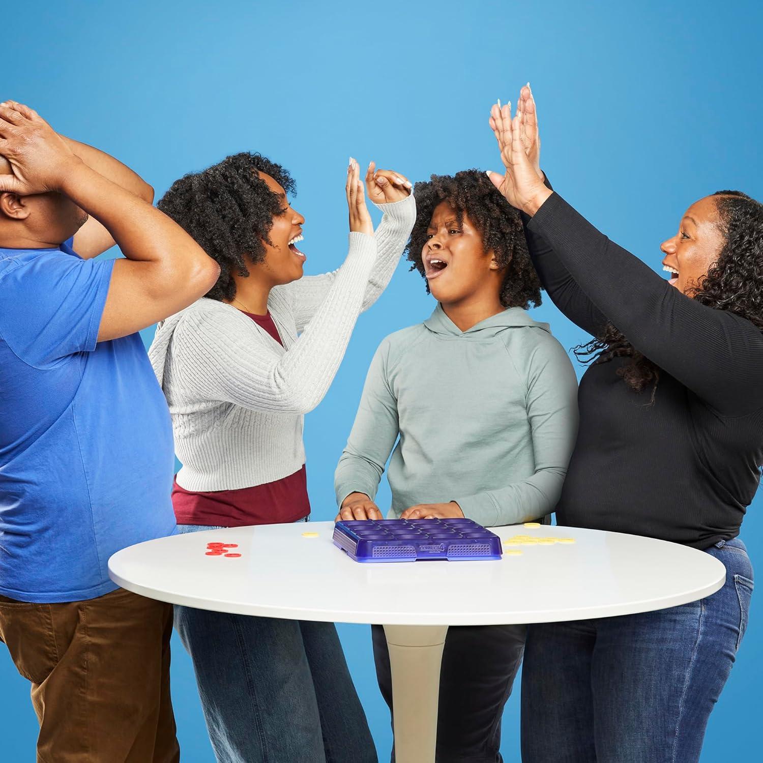 Juego Conecta 4 Frenzy Hasbro - 2 a 6 Jugadores, 10 Minutos