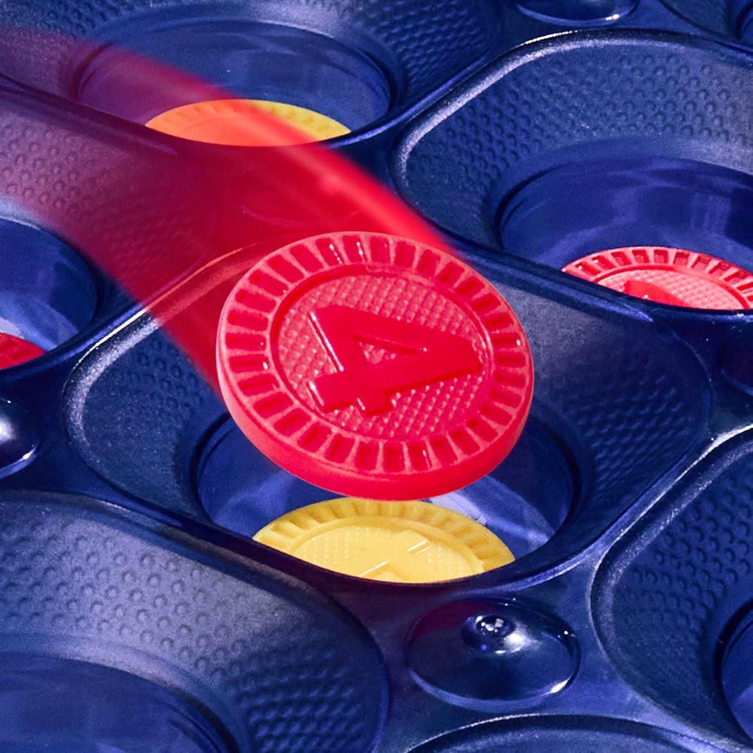 Juego Conecta 4 Frenzy Hasbro - 2 a 6 Jugadores, 10 Minutos