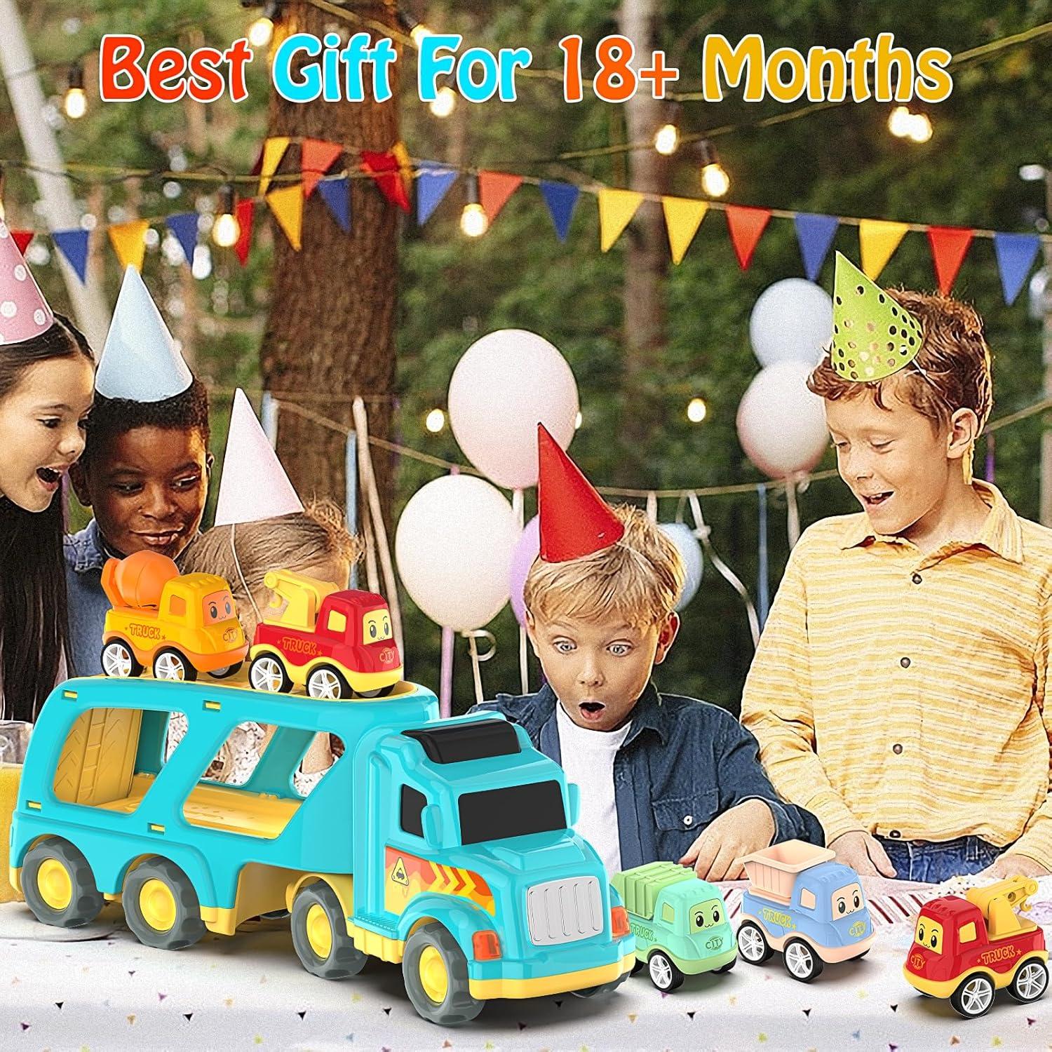 Camión de Juguete Veslier 5 en 1 con Sonidos y Luces