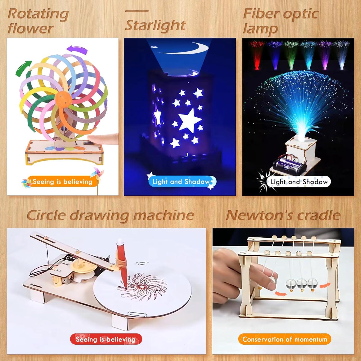 Kit de Construcción de Juguetes STEM Wzzkppa para Niños 8-12 Años