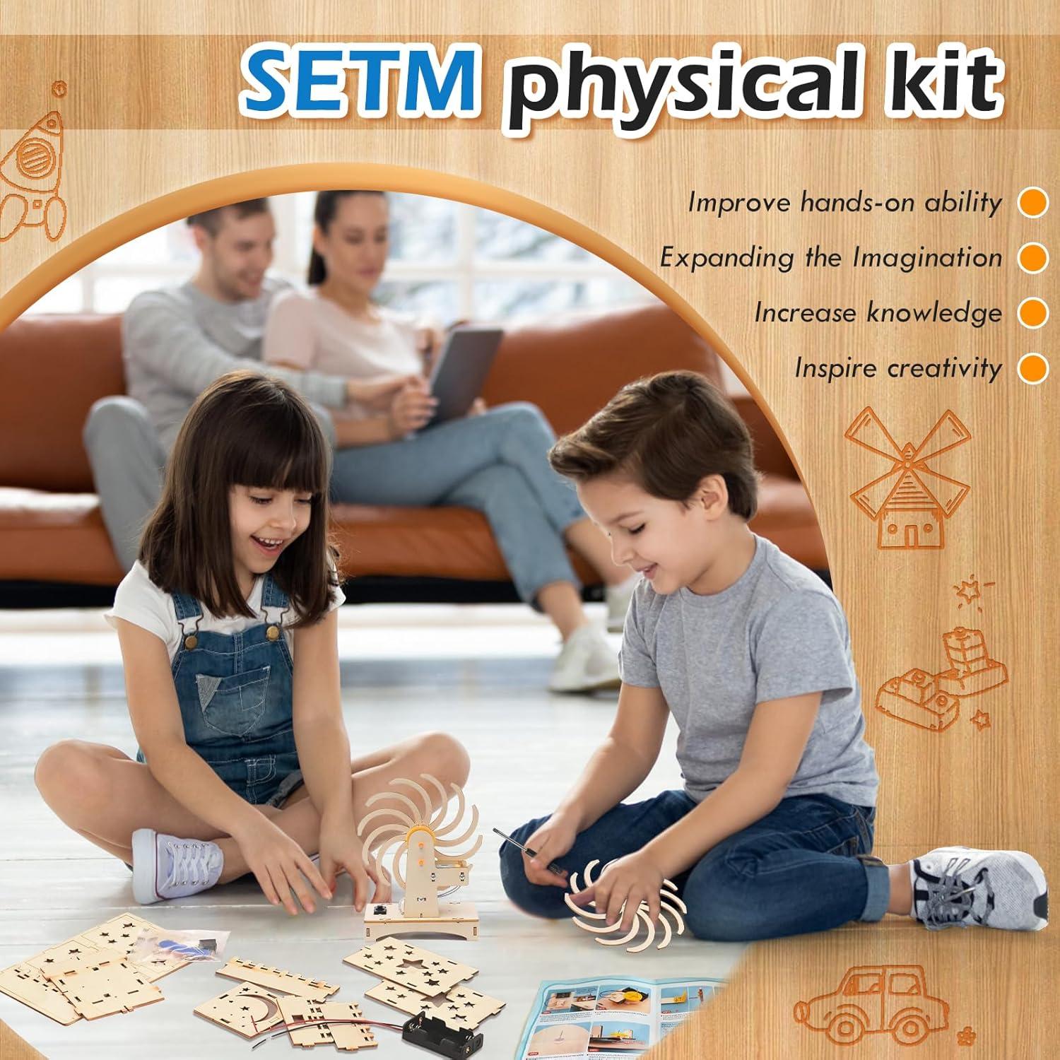 Kit de Construcción de Juguetes STEM Wzzkppa para Niños 8-12 Años