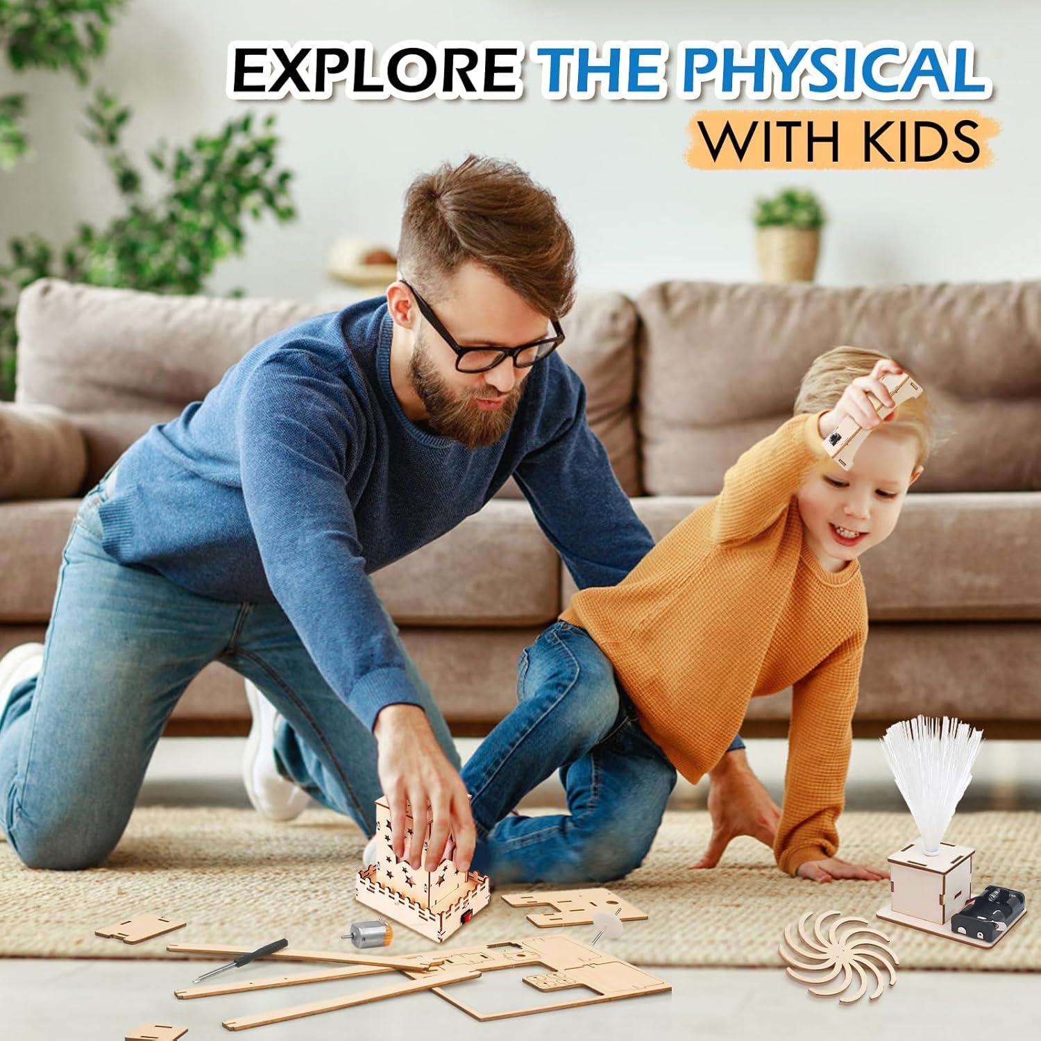 Kit de Construcción de Juguetes STEM Wzzkppa para Niños 8-12 Años