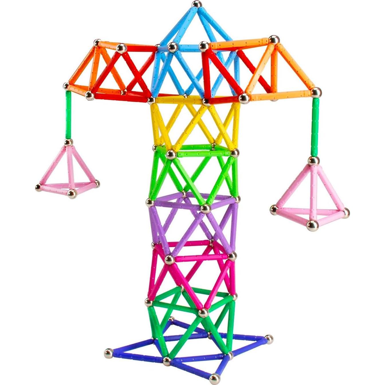 Conjunto de Bloques Magnéticos 312 Piezas Funifinds - Juguete Educativo 3D