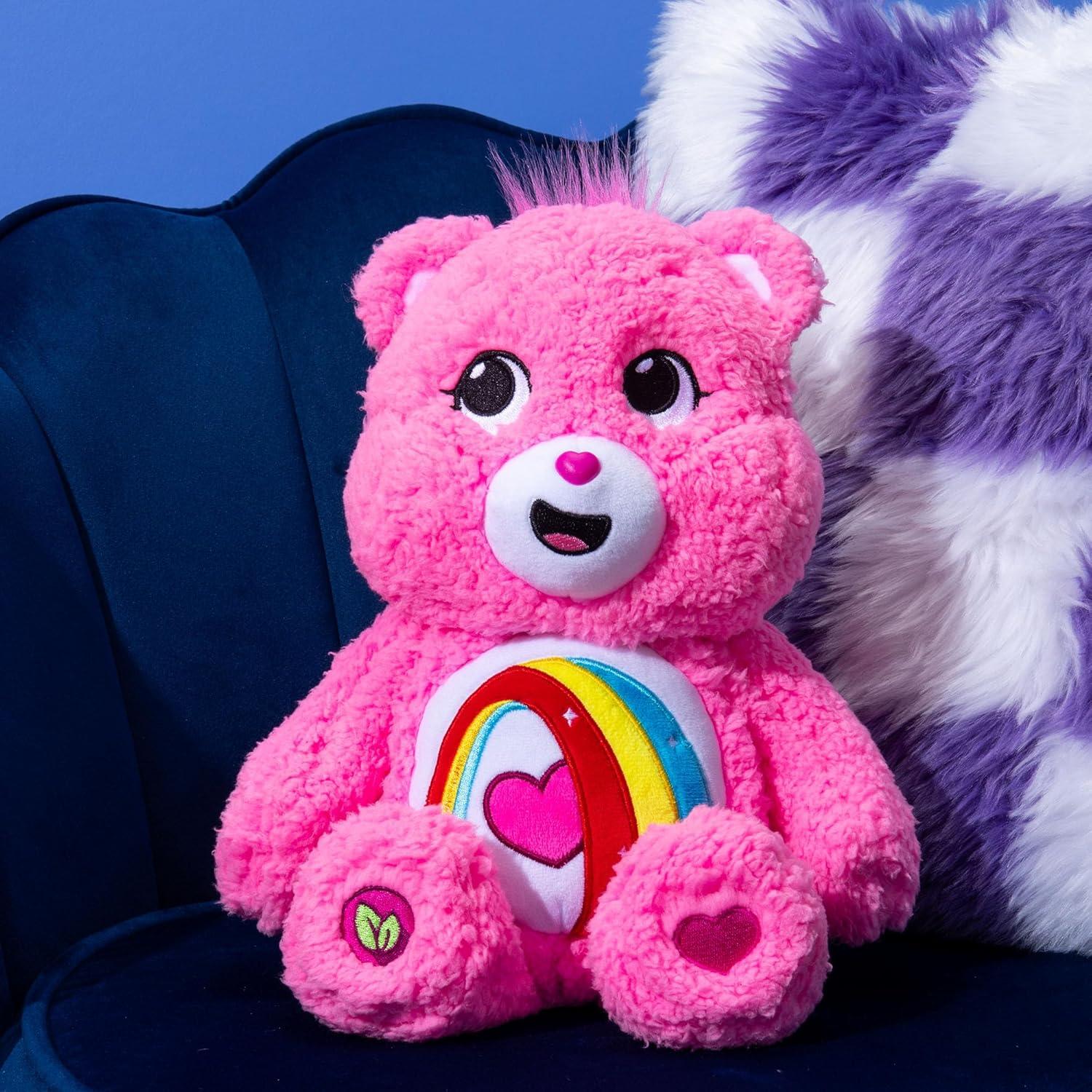 Peluche Cozy Cheer Bear Care Bears 35.56 cm Suave y Abrazable