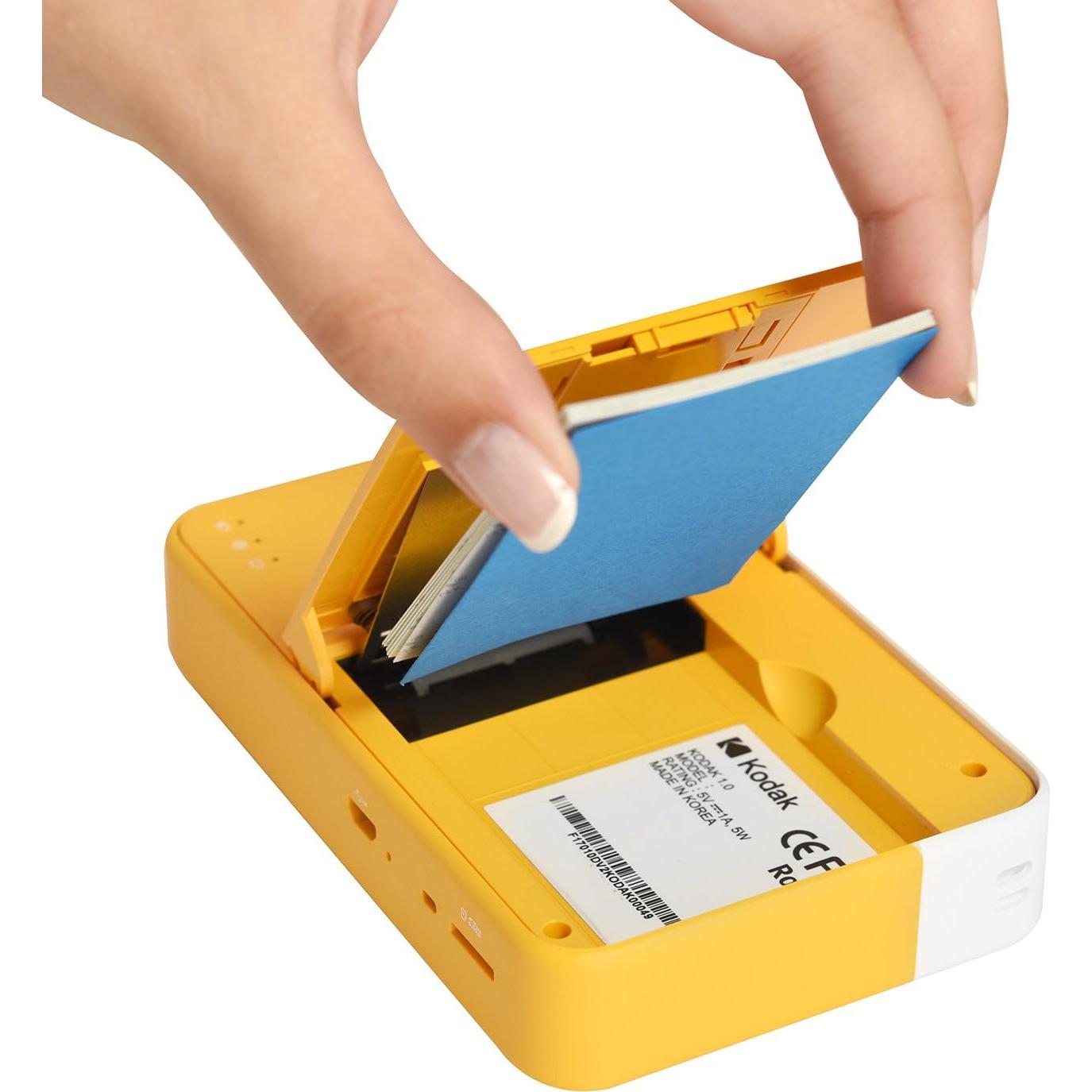 Papel Fotográfico ZINK Autoadhesivo Kodak 5x8 cm (20 Hojas)