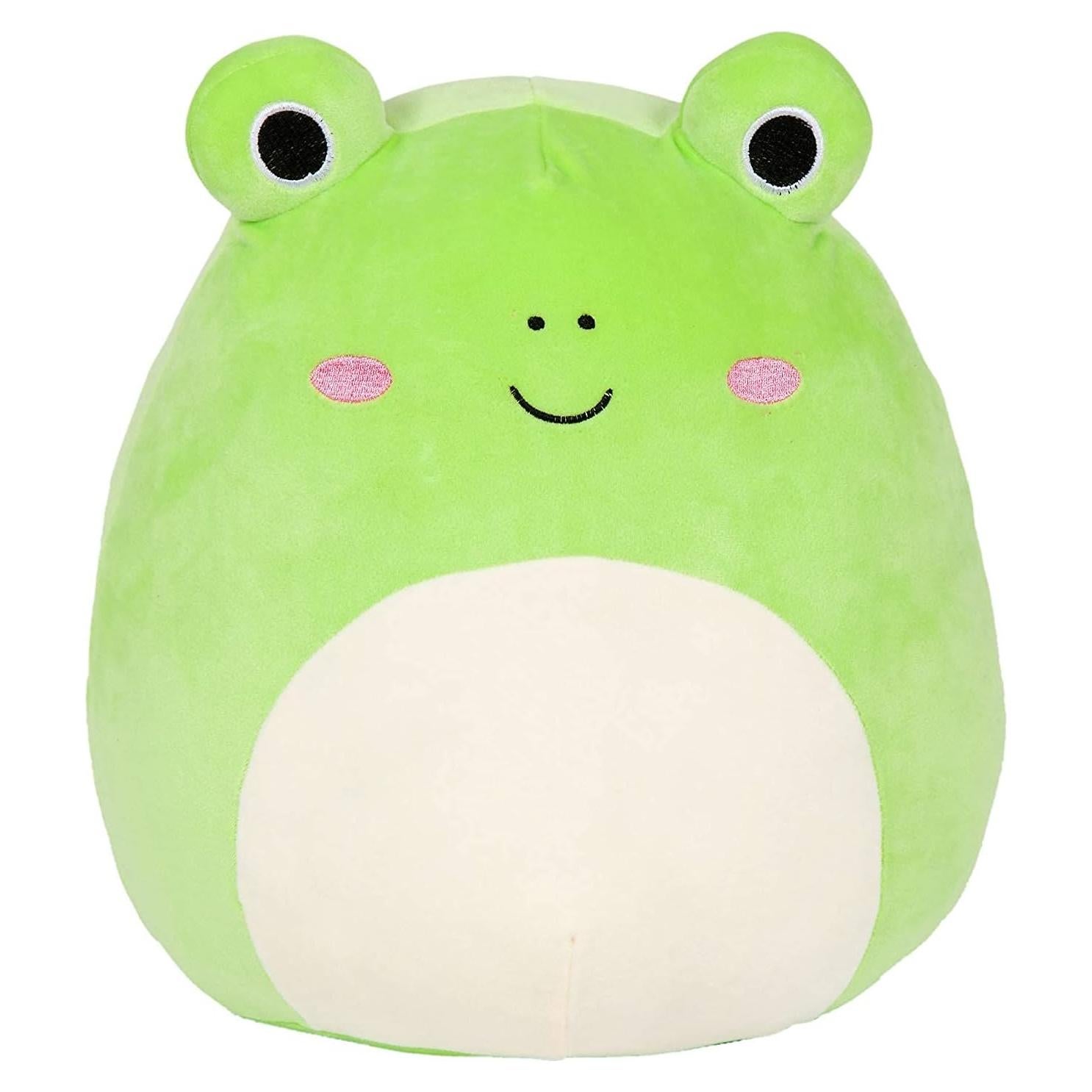Peluche Squishmallow Kellytoy Rana Wendy 20 cm Suave