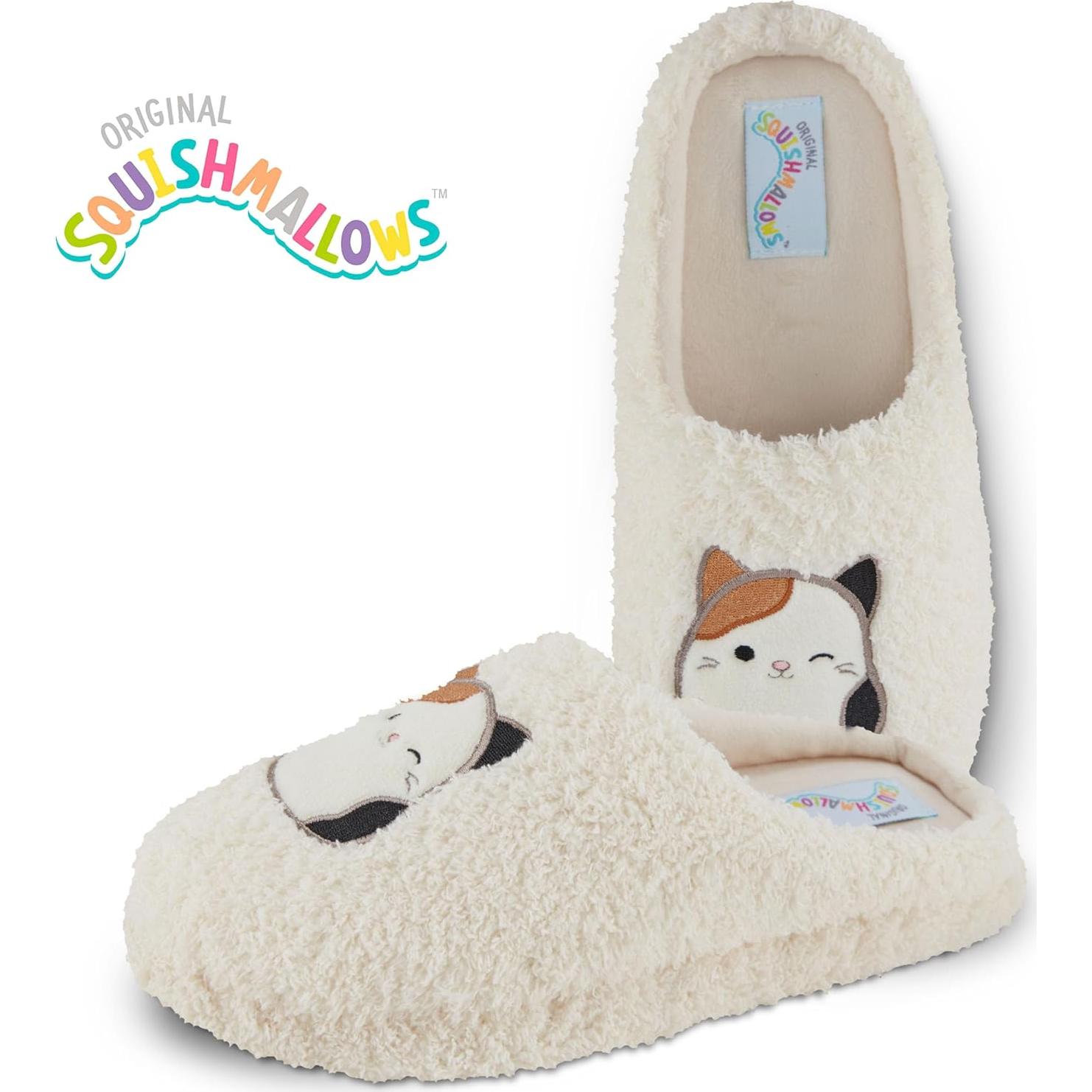 Pantuflas Peludas Squishmallows para Mujeres - Comodidad y Estilo