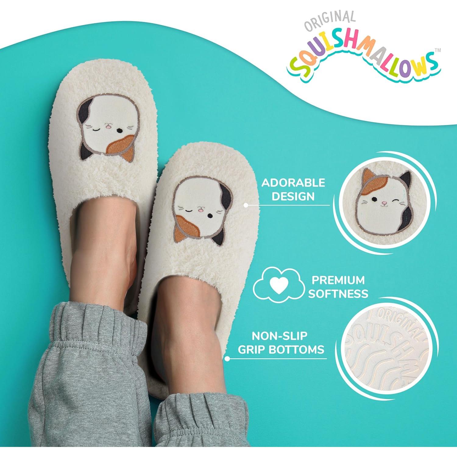Pantuflas Peludas Squishmallows para Mujeres - Comodidad y Estilo
