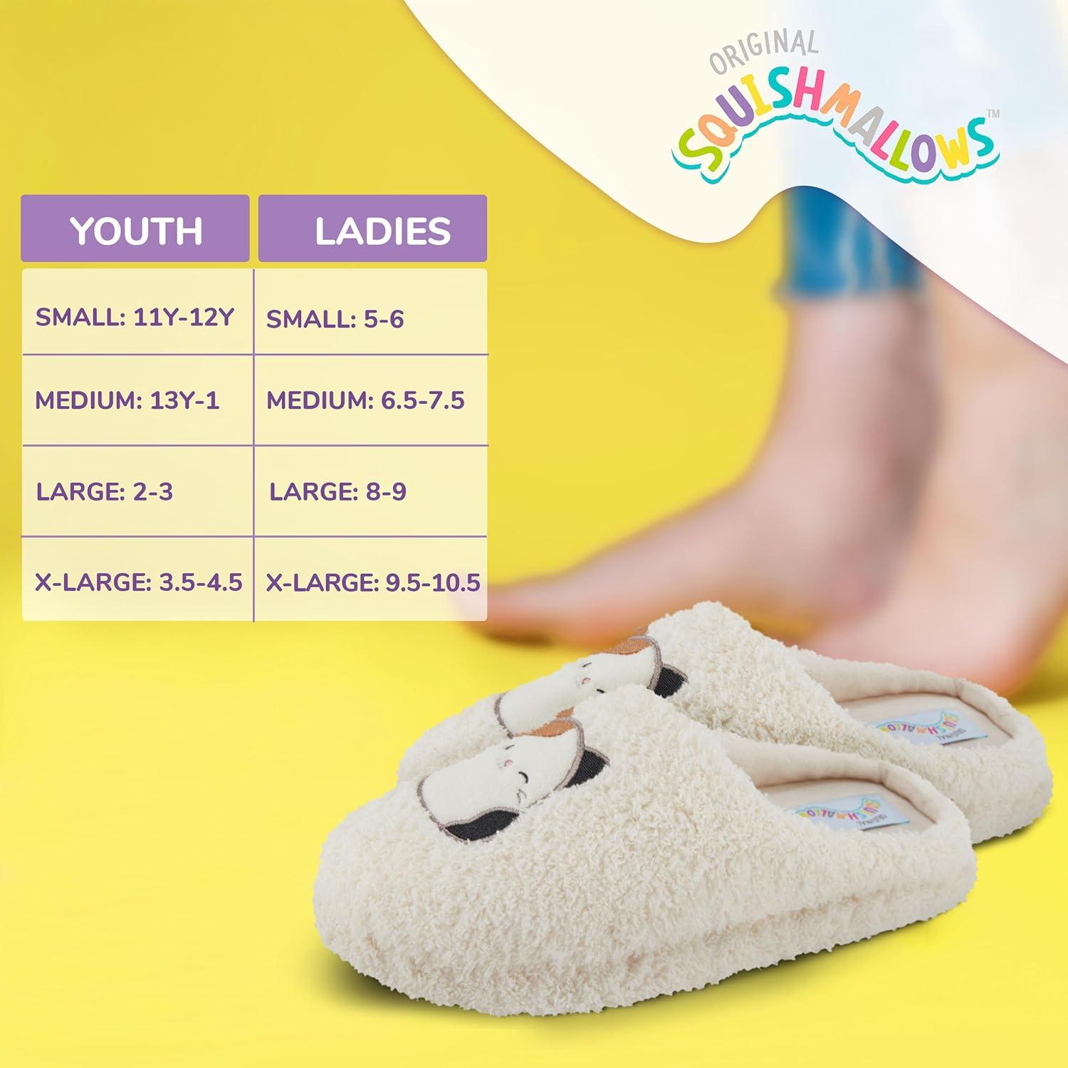 Pantuflas Peludas Squishmallows para Mujeres - Comodidad y Estilo