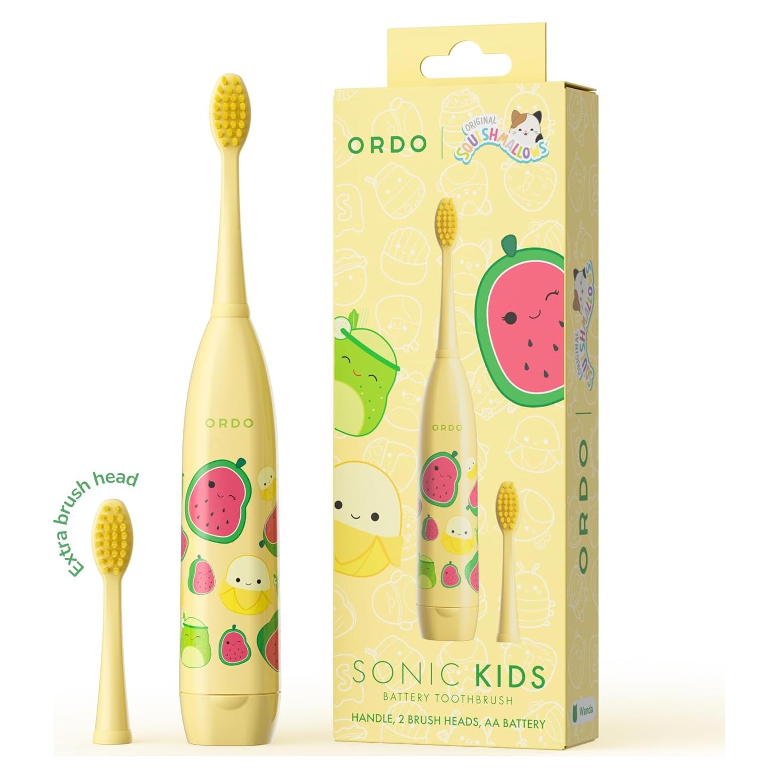 Cepillo de Dientes Sonico Ordo Squishmallows Wanda para Niños