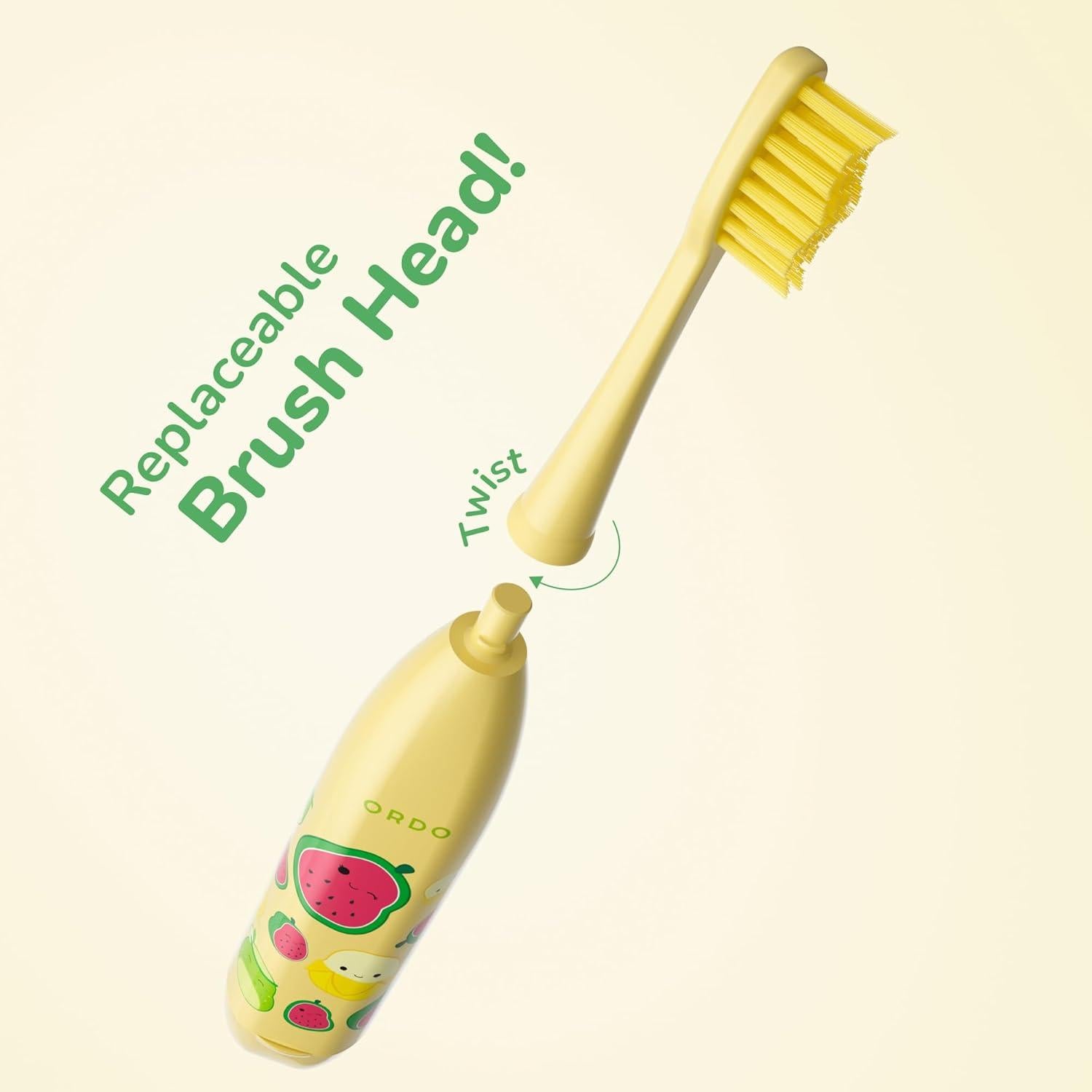 Cepillo de Dientes Sonico Ordo Squishmallows Wanda para Niños