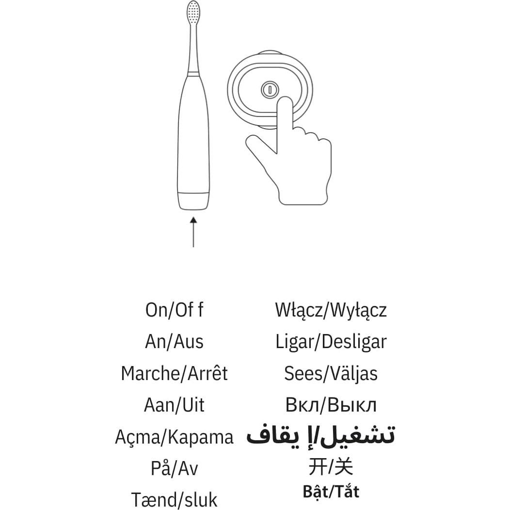 Cepillo de Dientes Sonico Ordo Squishmallows Wanda para Niños