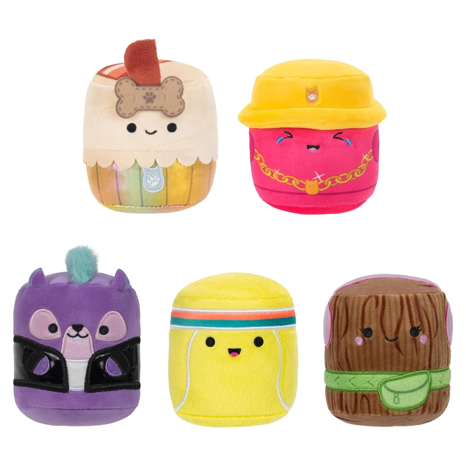 Juguetes para Perros Chew Mees Original Squishmallows 5-Pack