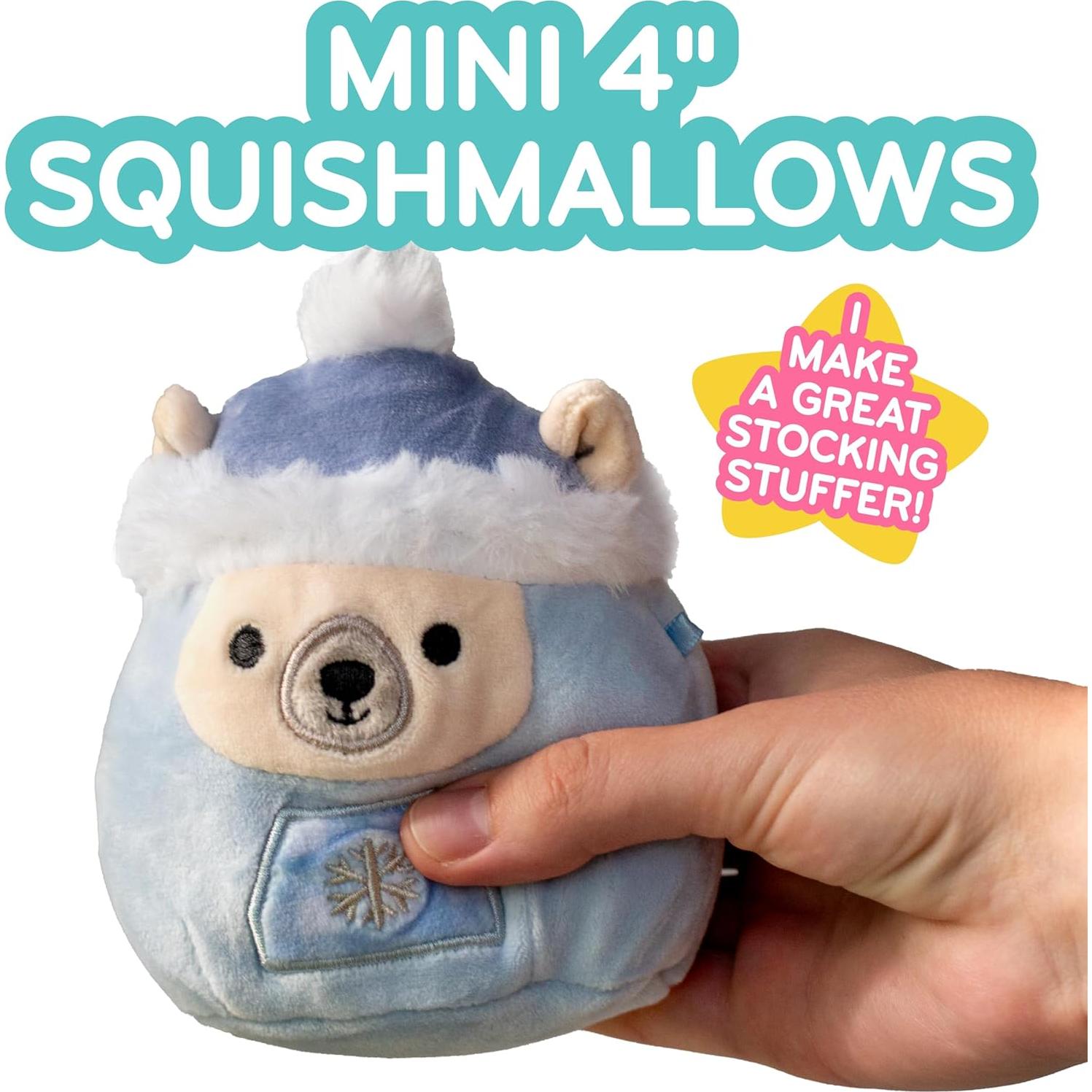 Cápsulas de Misterio Squishmallows Jazwares - 3 Mini Peluches 10 cm