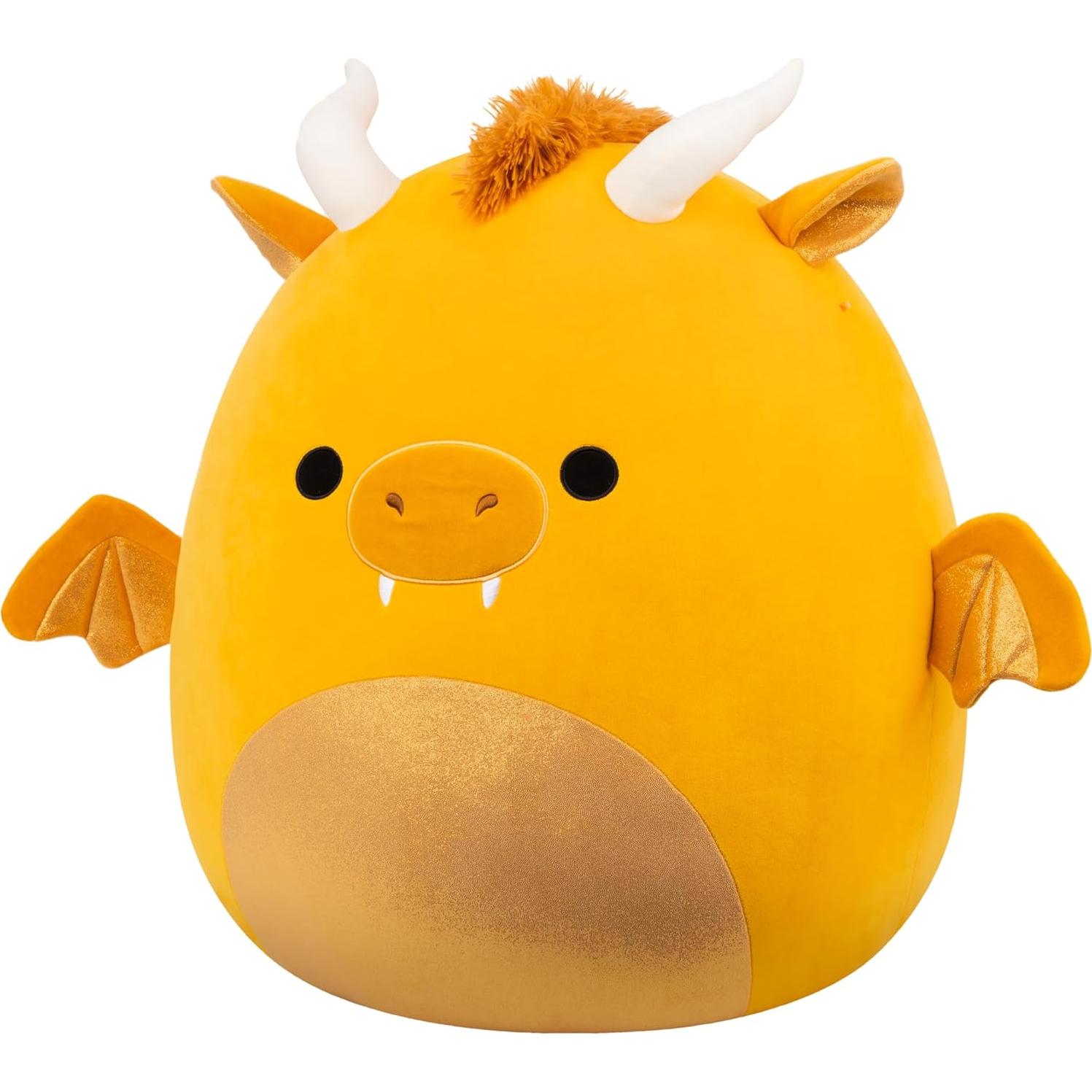Peluche Jumbo Squishmallows 60cm Mister El Dragón Dorado
