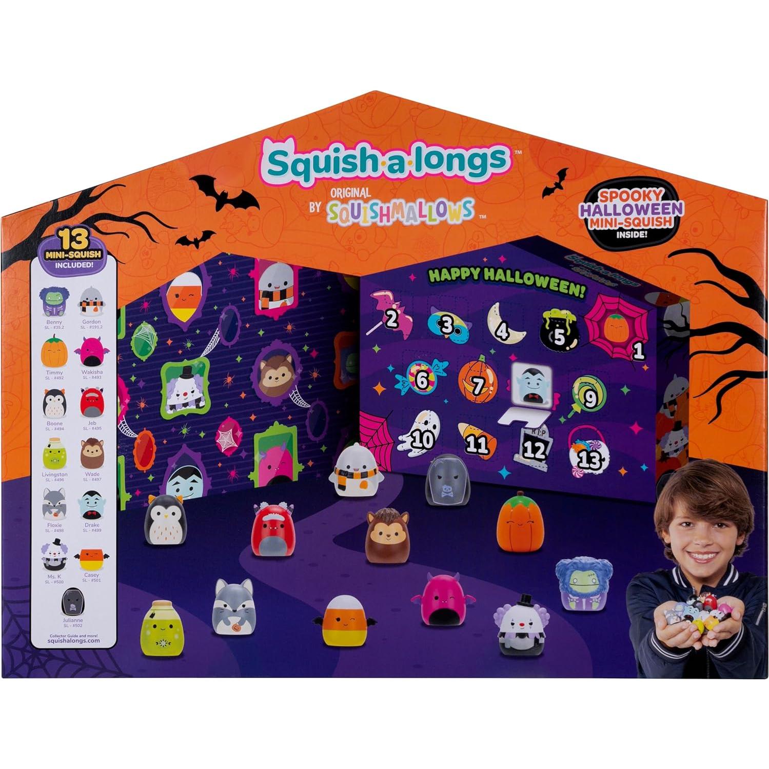 Calendario de Cuenta Regresiva Halloween Squish-a-longs 13 Mini-Squish