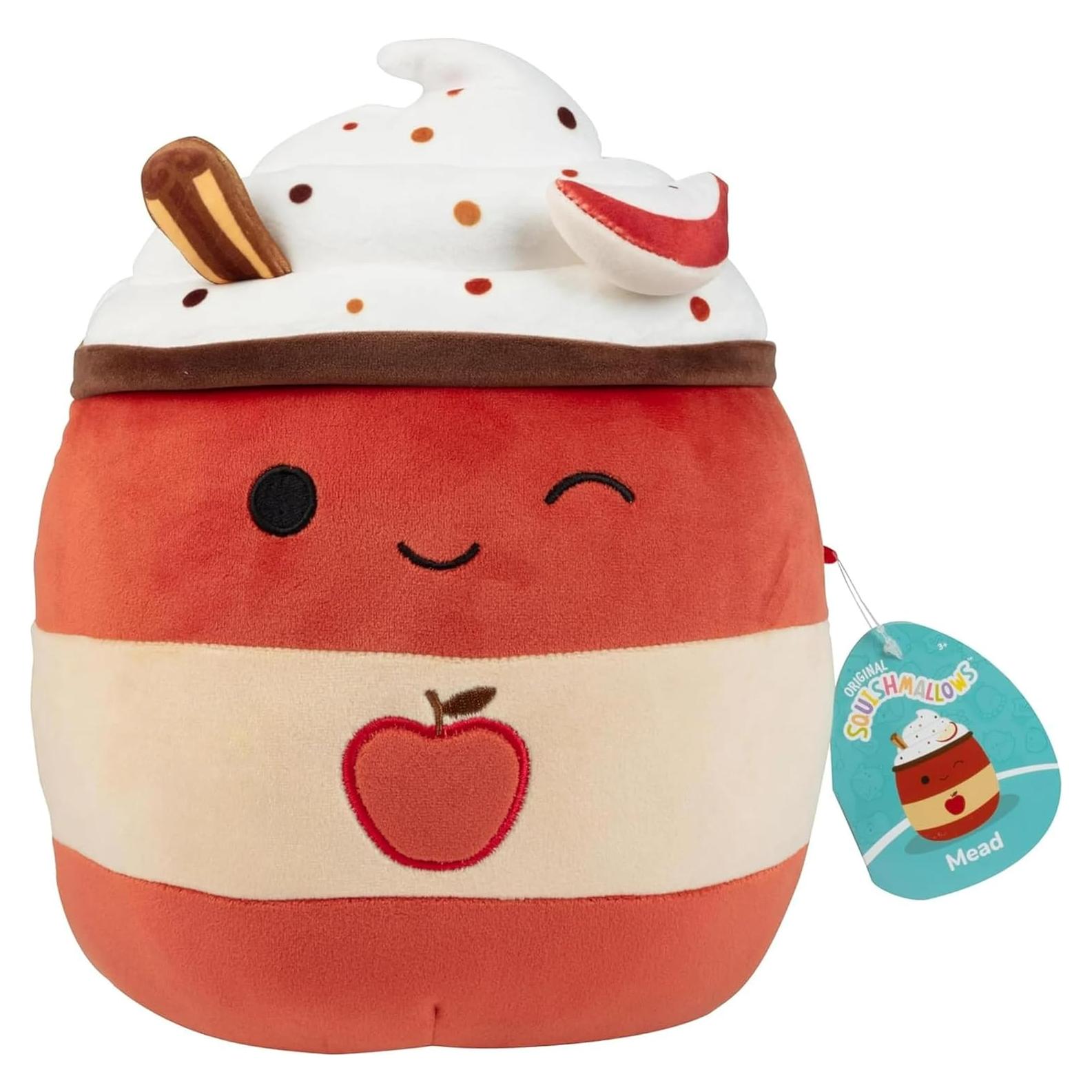 Peluche Squishmallows 20 cm Jazwares Mead Sidra de Manzana