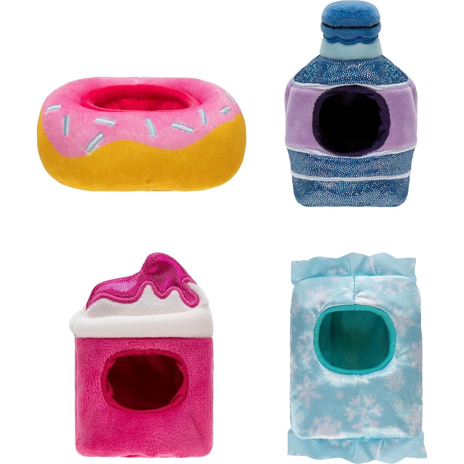 Paquete de Accesorios Squishville Jazwares - 4 Squishmallows 2"