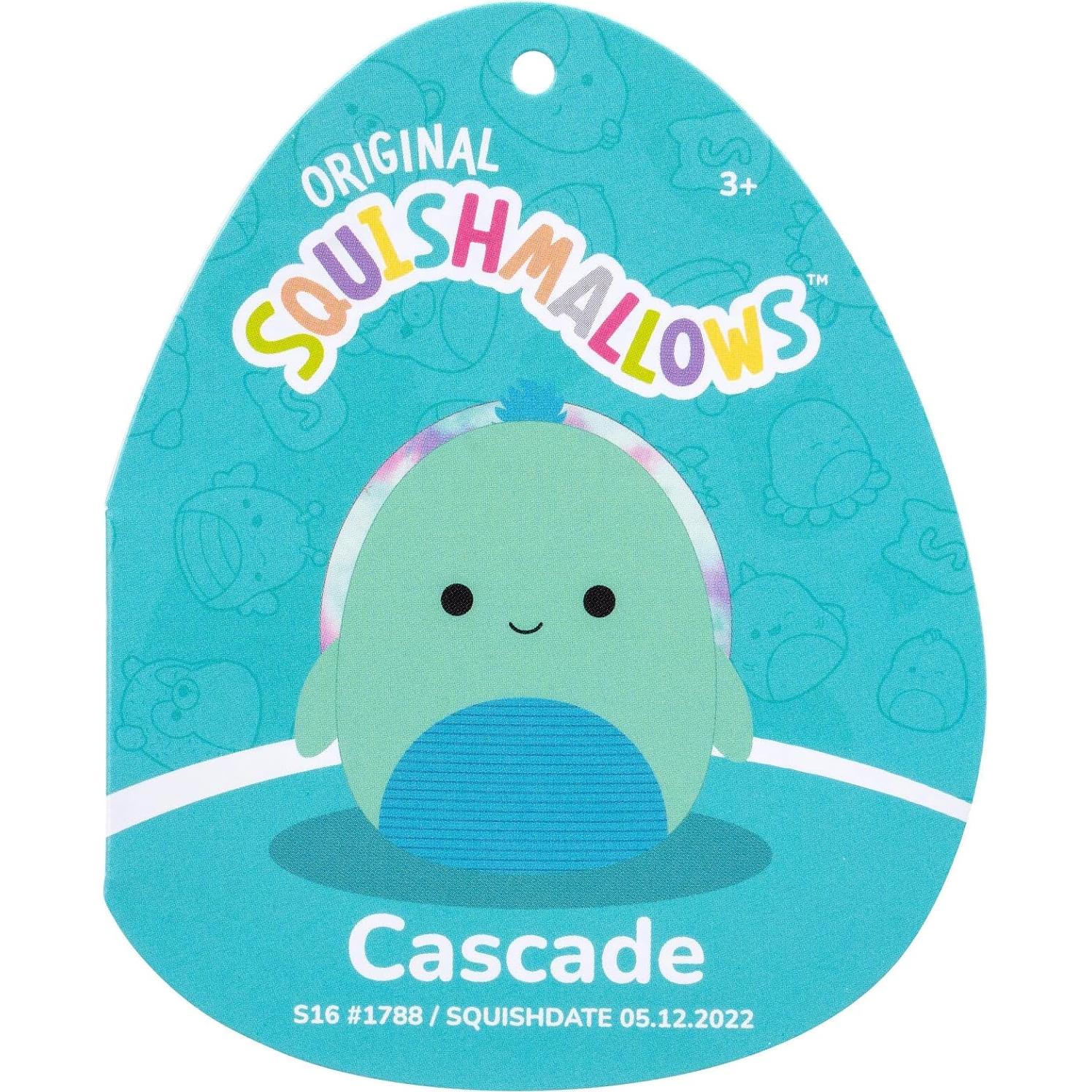 Peluche Squishmallows Cascada La Tortuga 40 cm Multicolor