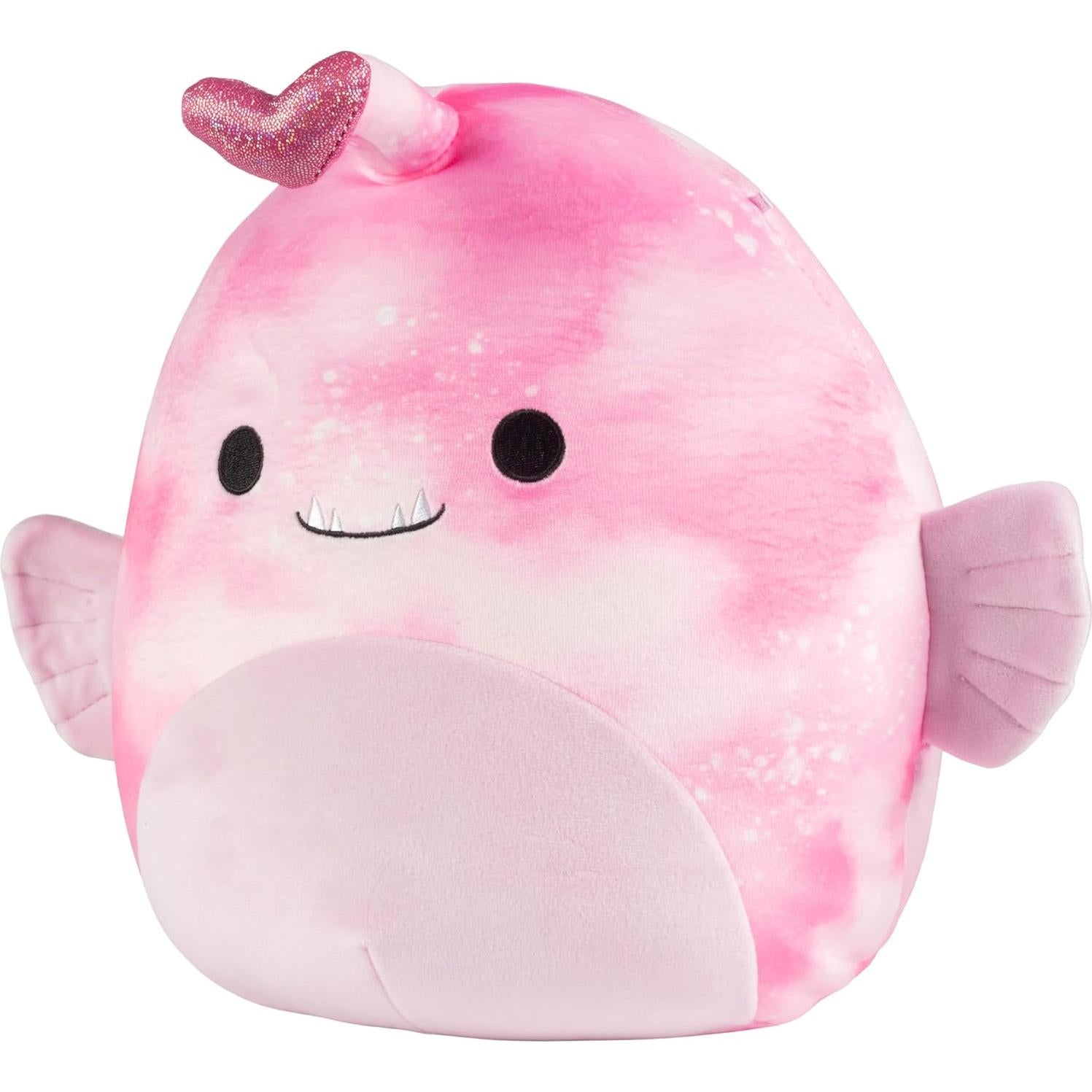 Squishmallows Sy Pez Cazador Rosa 25.4 cm Juguete de Peluche