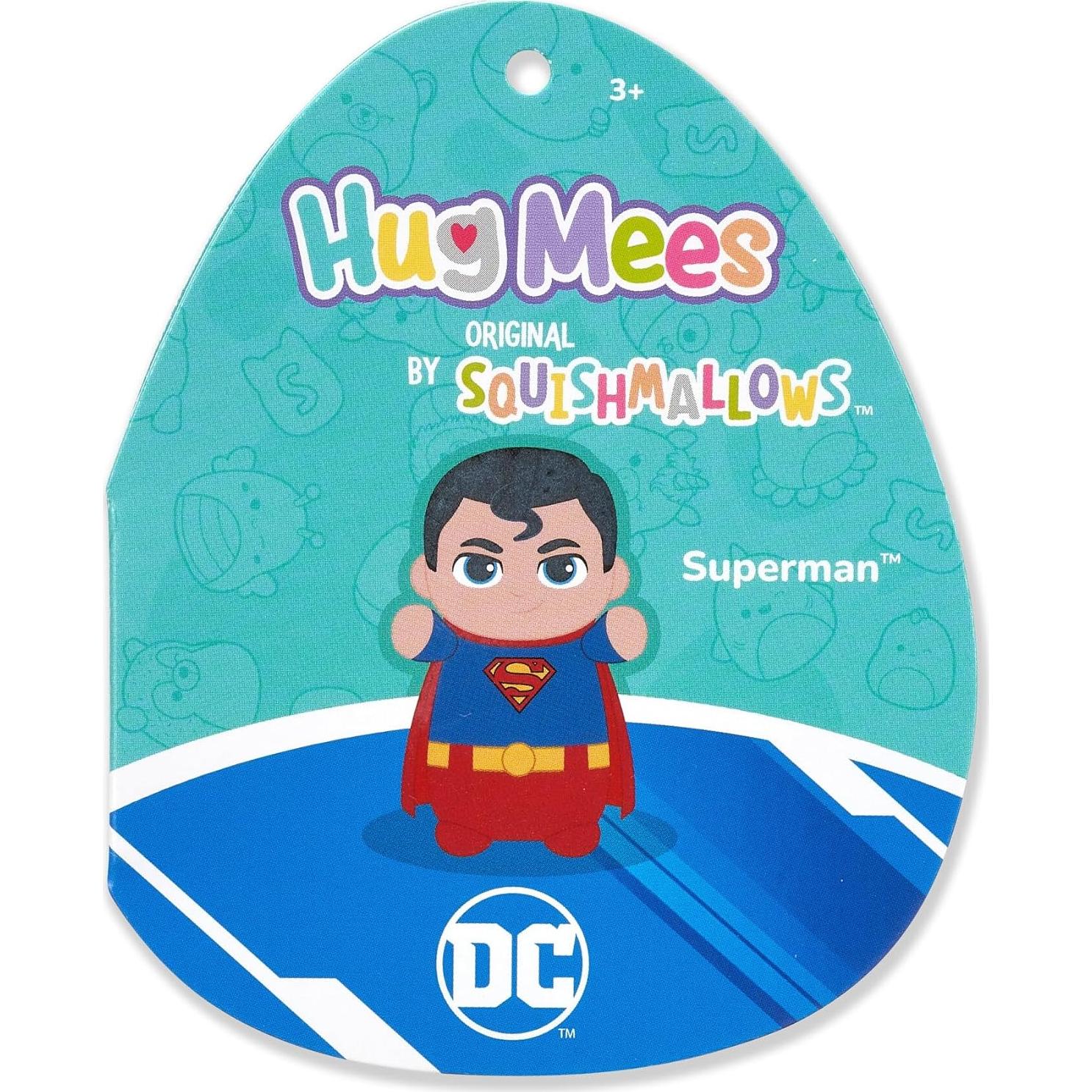 Peluche Squishmallows Superman HugMees 25.4 cm Jazwares