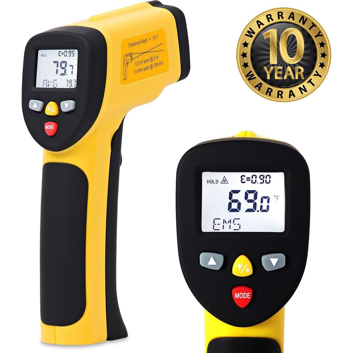 Termómetro Infrarrojo No Contacto ennoLogic eT650D -50°C a 650°C