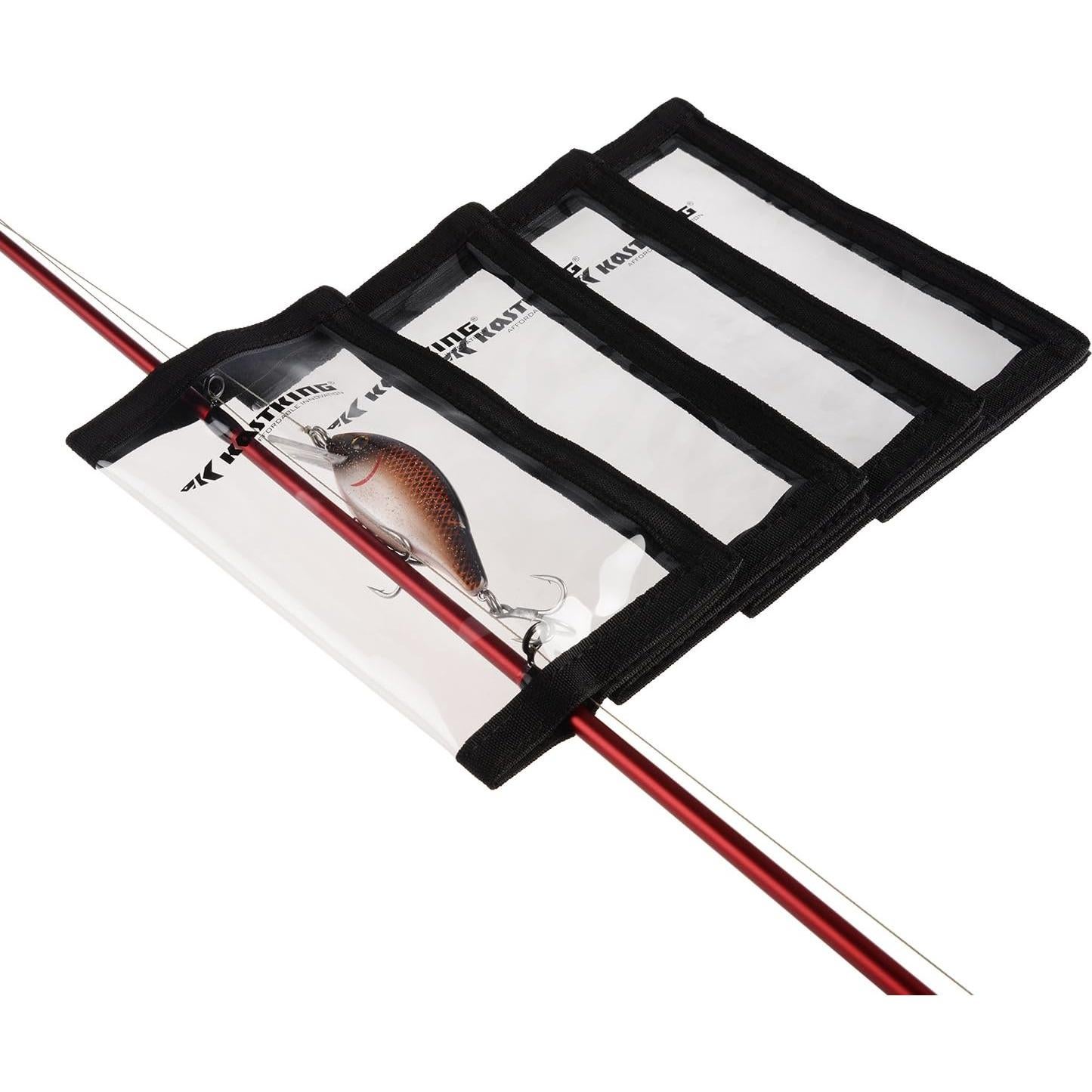 Fundas para Cebos KastKing 4 Pzas PVC Resistente al Agua