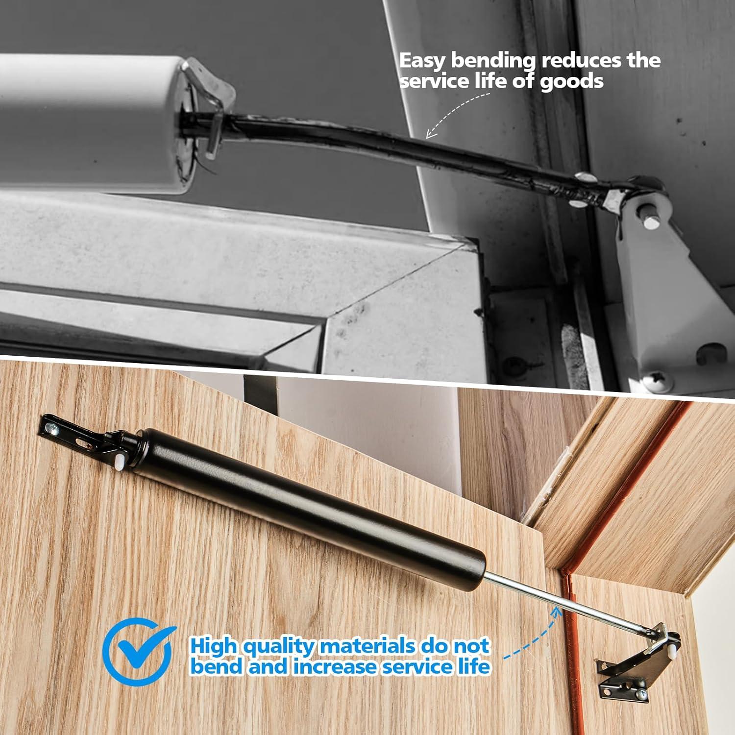 Cierre Neumático para Puertas de Pantalla MaxxGeek Negro