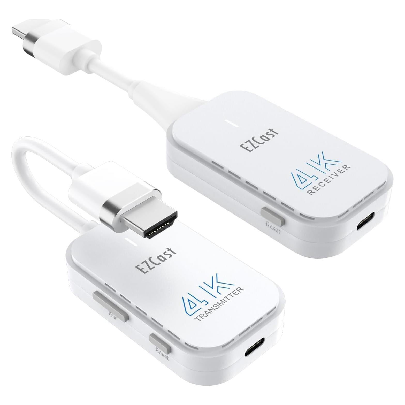 Transmisor y receptor HDMI inalámbrico EZCast 4K 30Hz 30m