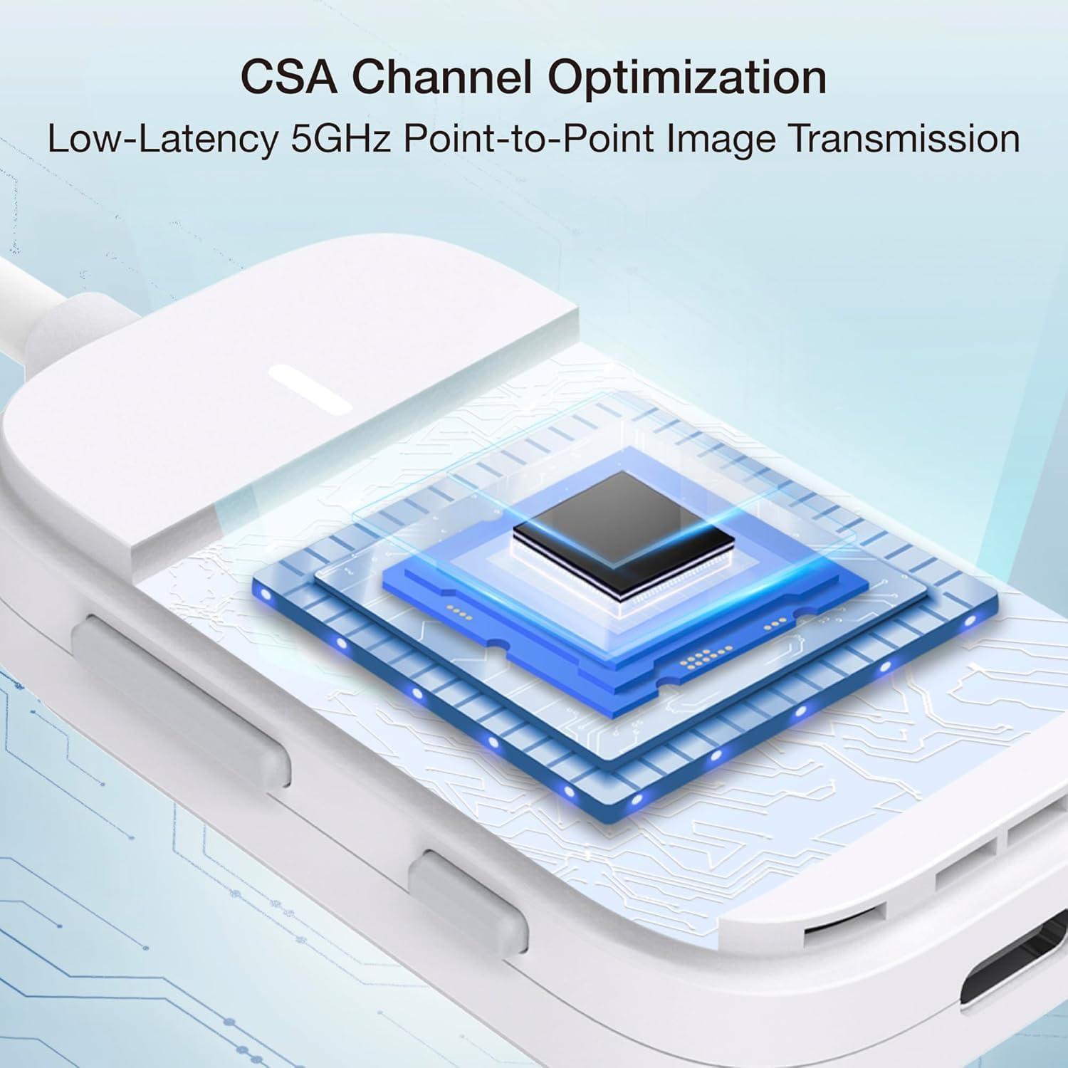 Transmisor y receptor HDMI inalámbrico EZCast 4K 30Hz 30m