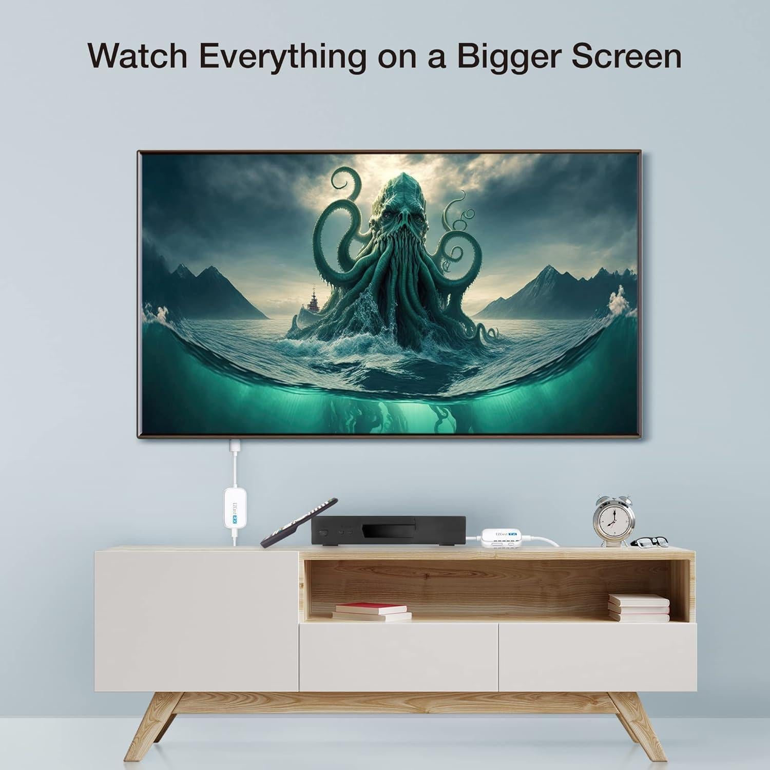 Transmisor y receptor HDMI inalámbrico EZCast 4K 30Hz 30m