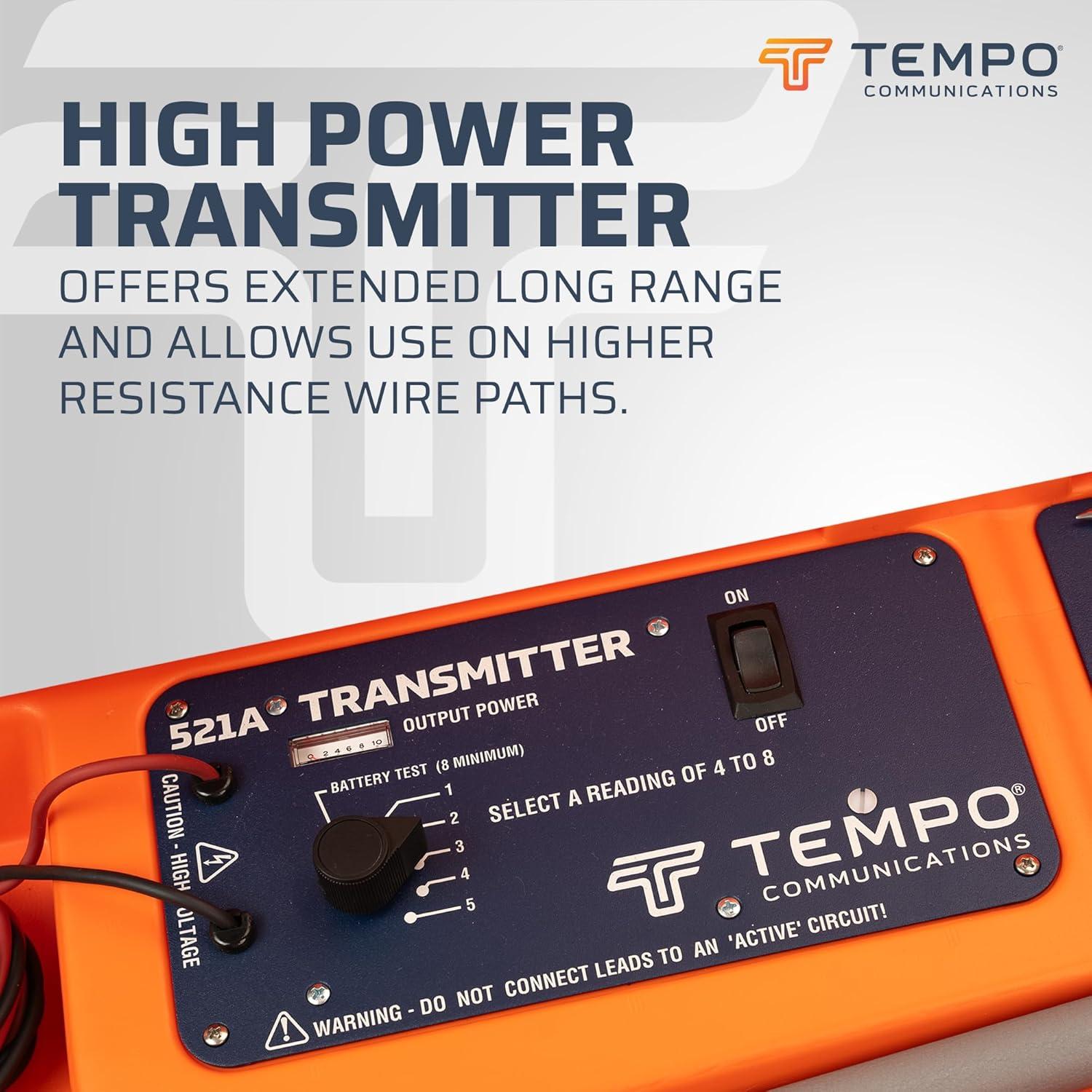 Localizador de Válvulas de Riego Tempo Communications 521A