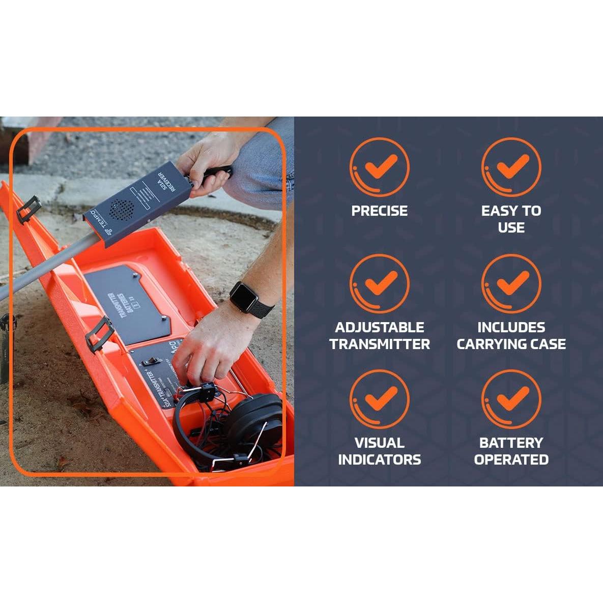 Localizador de Válvulas de Riego Tempo Communications 521A