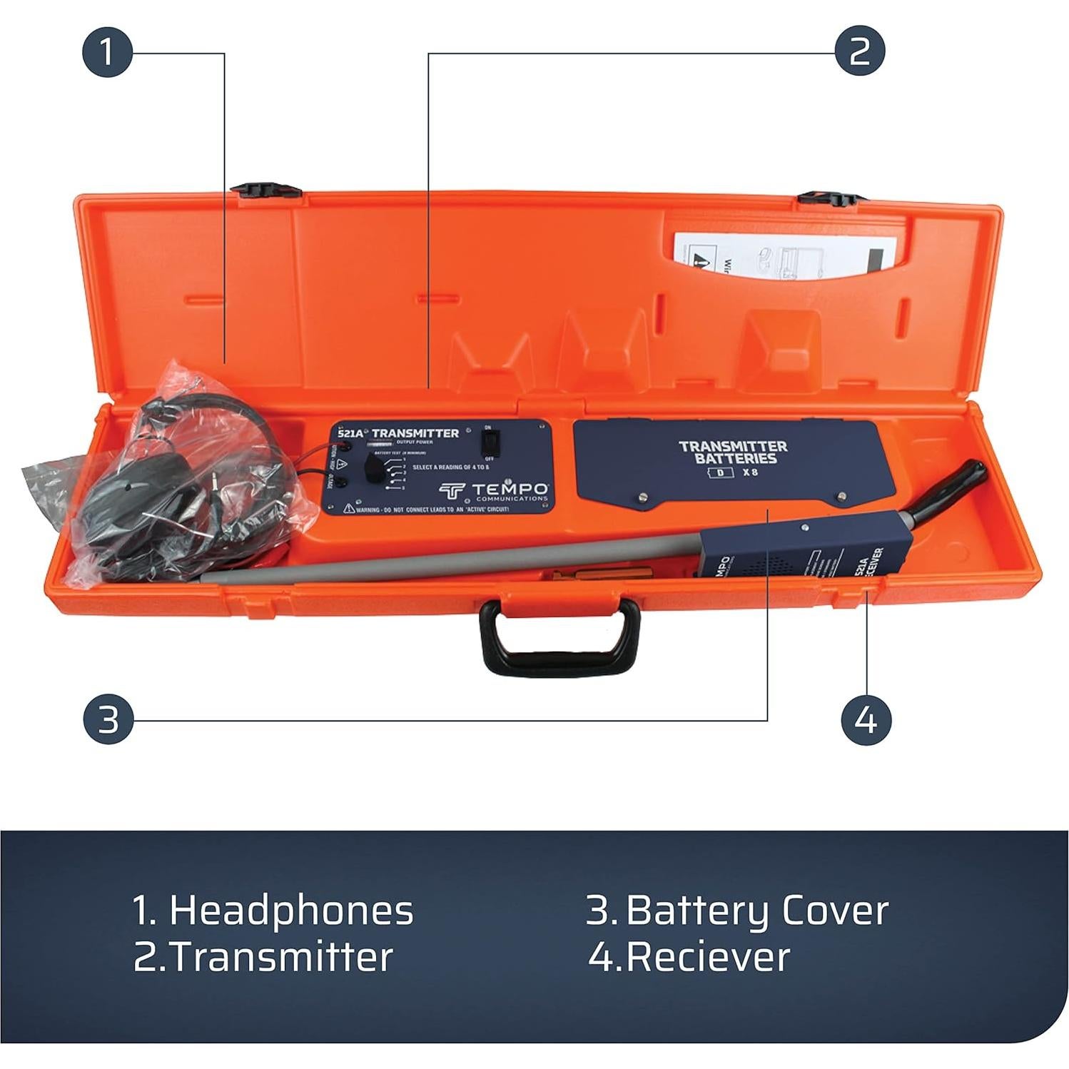 Localizador de Válvulas de Riego Tempo Communications 521A