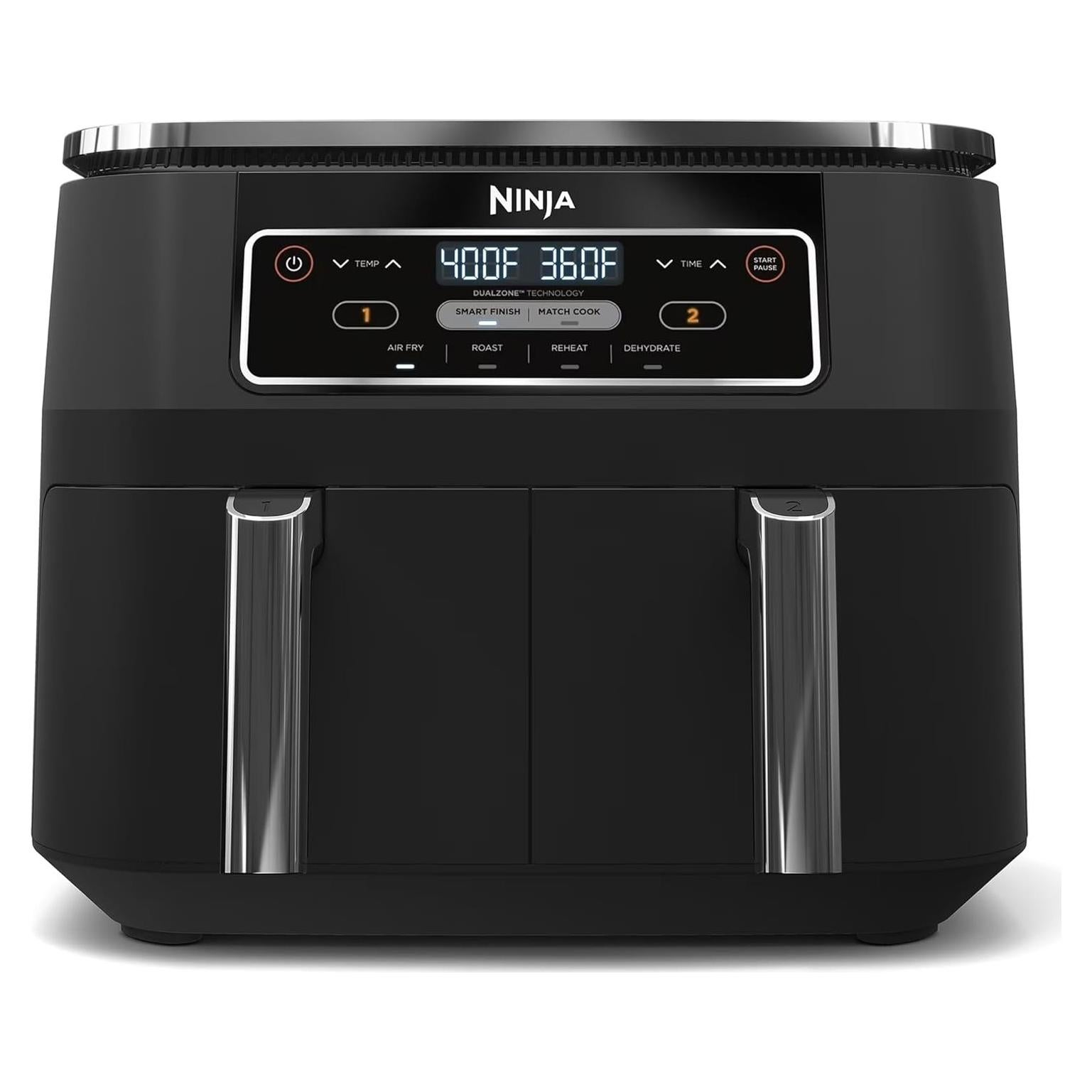 Freidora de Aire Ninja Foodi 4 en 1 8 Cuartos DualZone