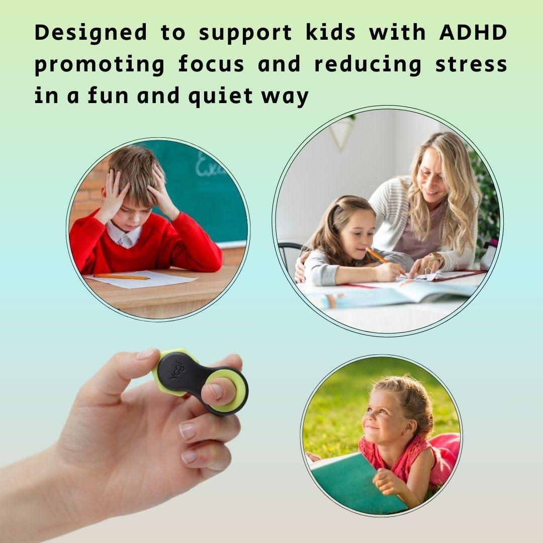 Spinner Yogi para Alivio del Estrés - Juguete Sensorial 5 Tamaños