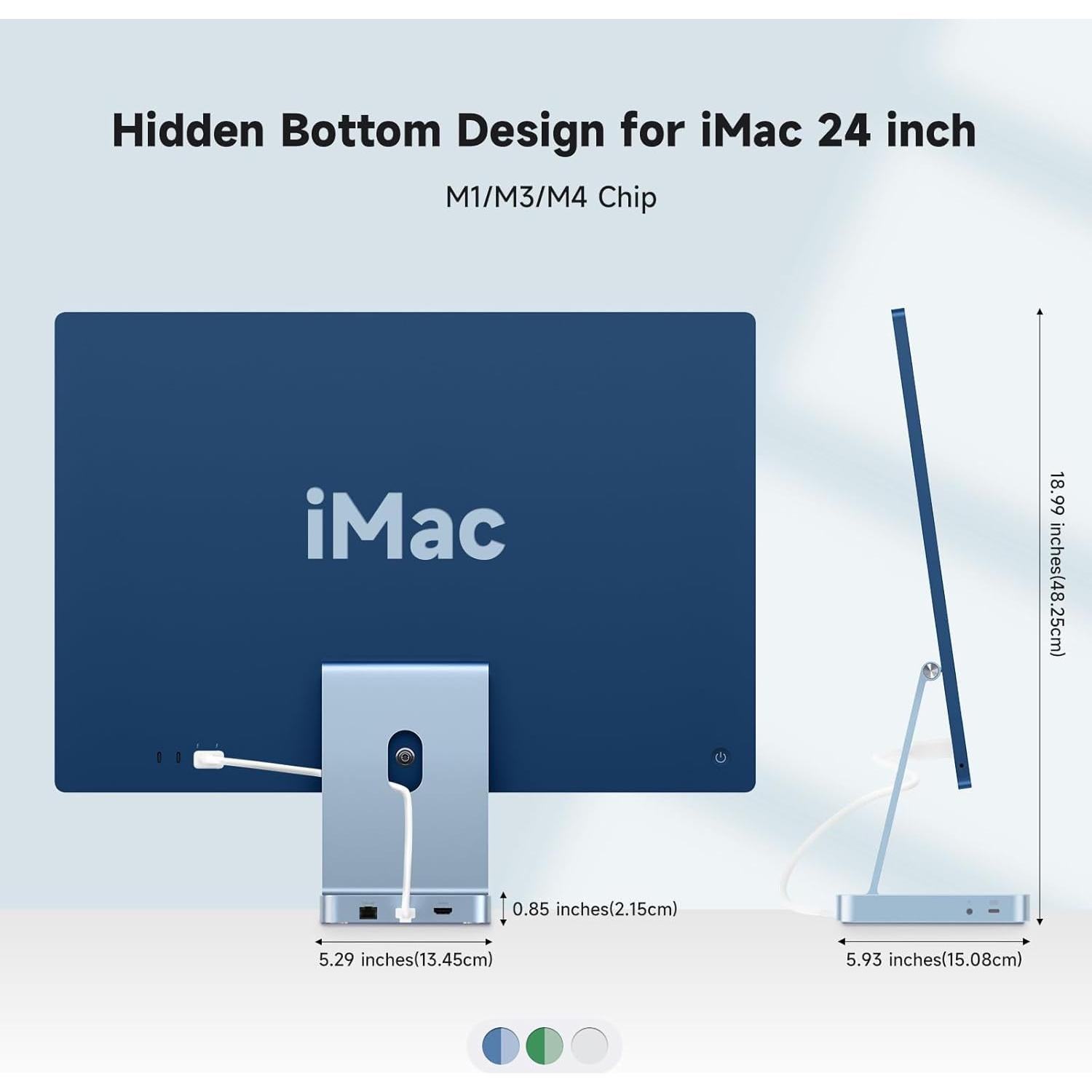 Hub USB-C Minisopuru iExpandMate DS802PRO para iMac 24" 4TB