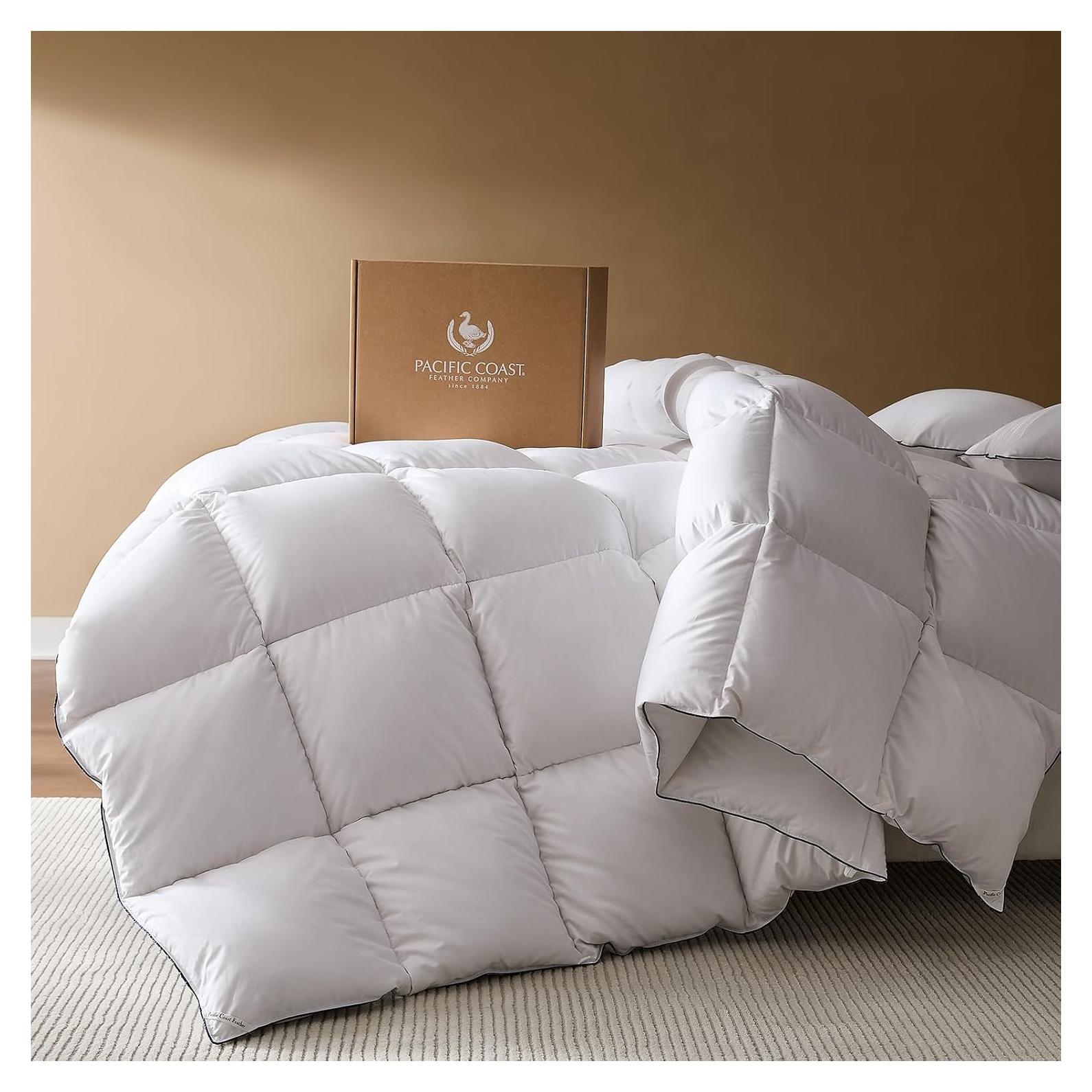 Edredón de Plumas de Ganso Pacific Coast California King 264x244cm