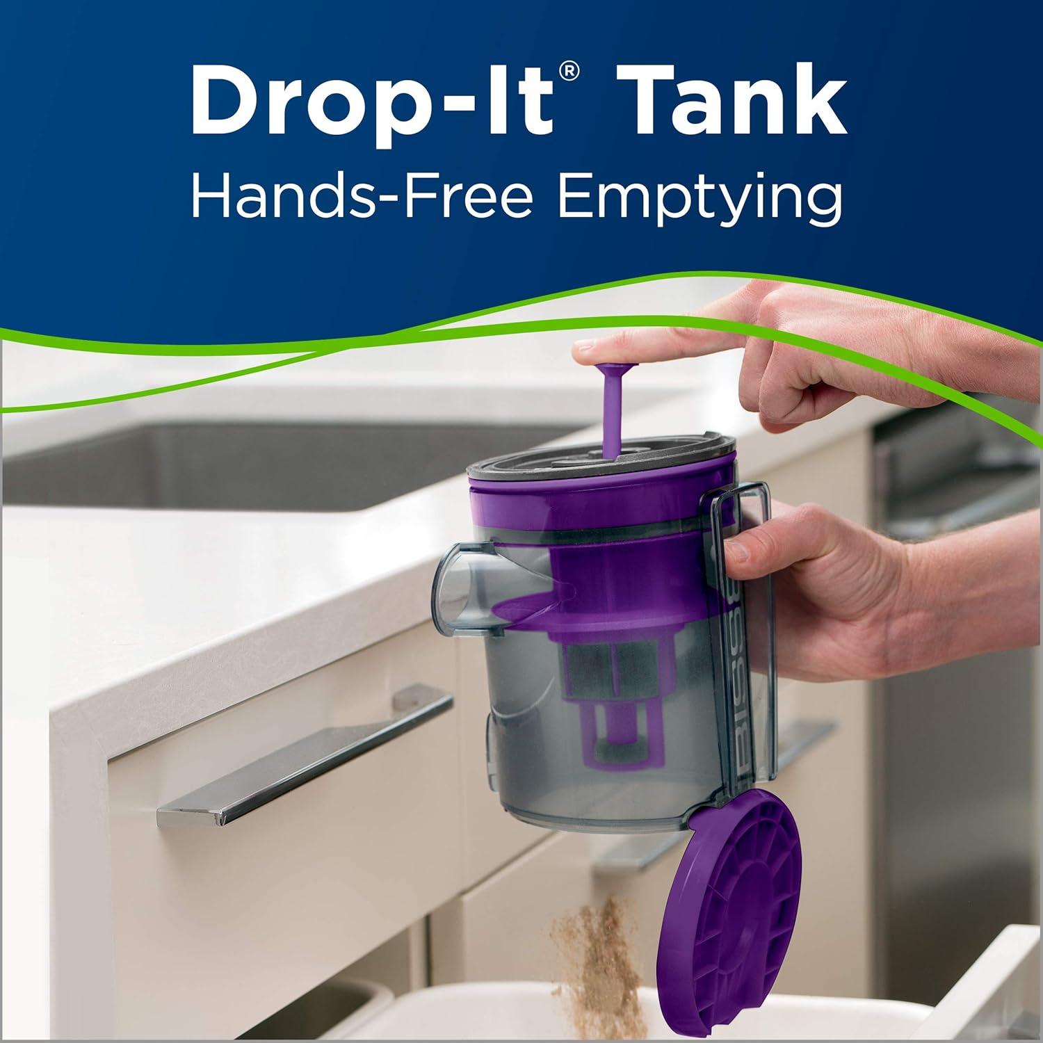 Bissell Symphony Pet Mopa de Vapor y Aspiradora 1543A 4.8kg