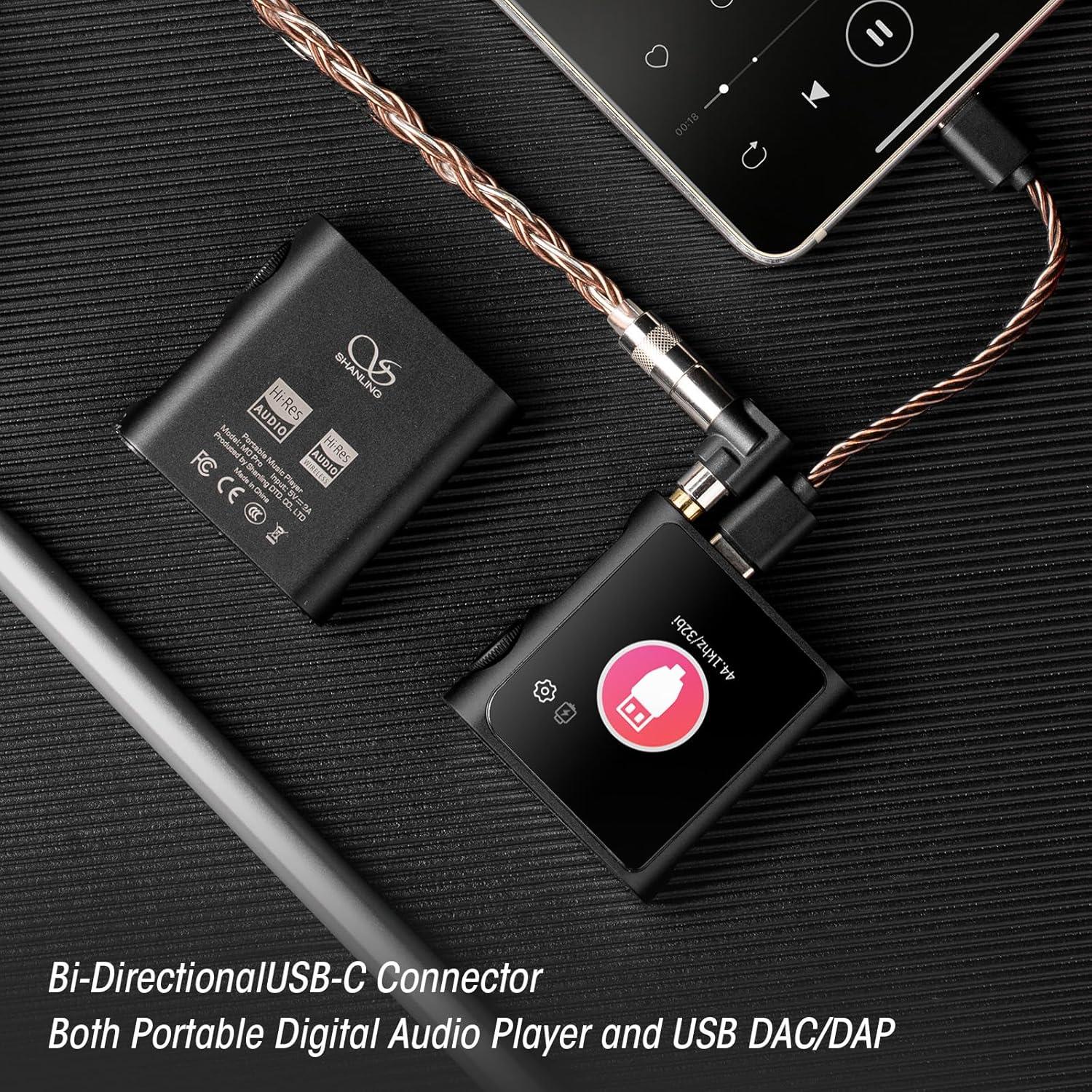 Reproductor MP3 SHANLING M0 Pro Bluetooth 5.0 DAC 2TB