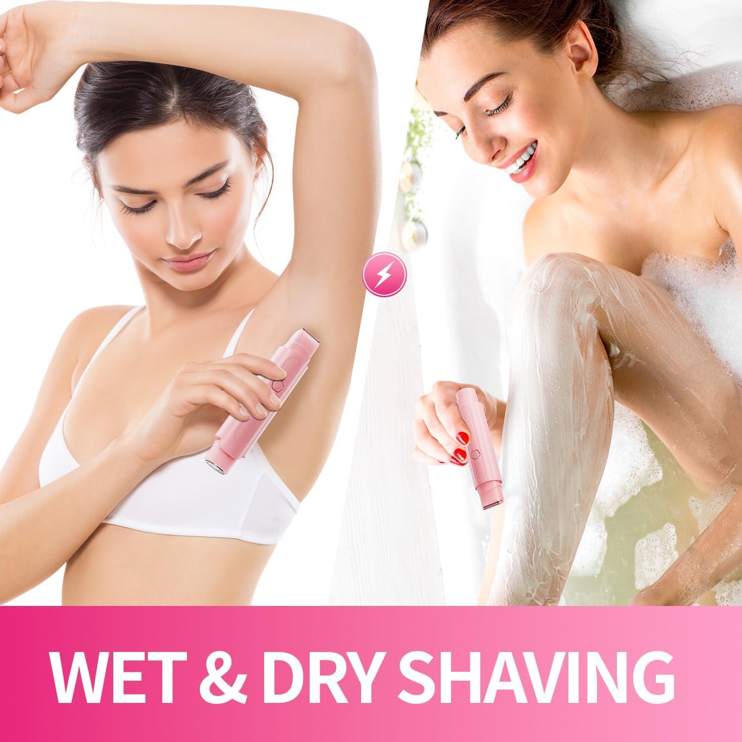 Recortadora de Bikini Naisvis 2 en 1 para Mujeres IPX7