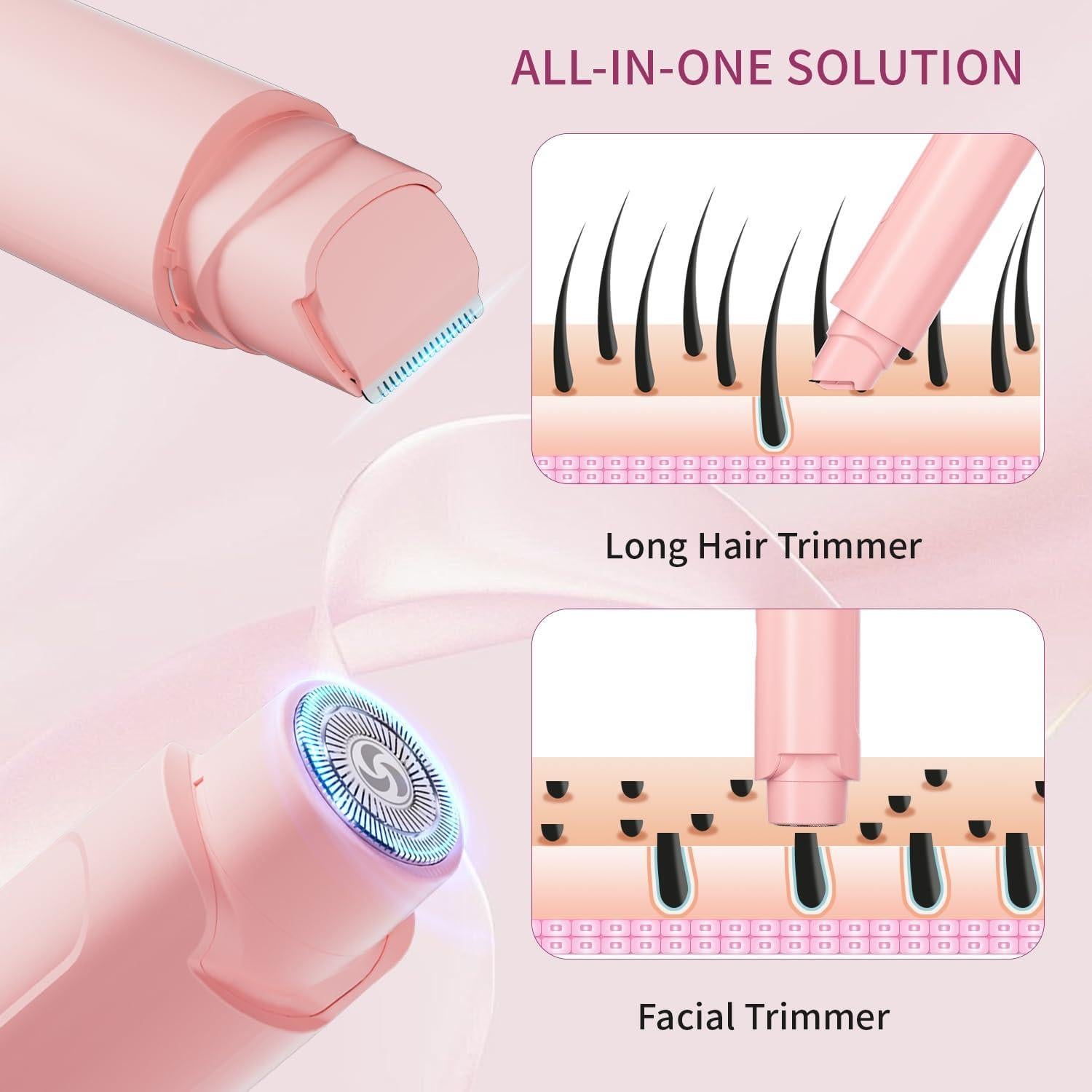 Recortadora de Bikini Naisvis 2 en 1 para Mujeres IPX7