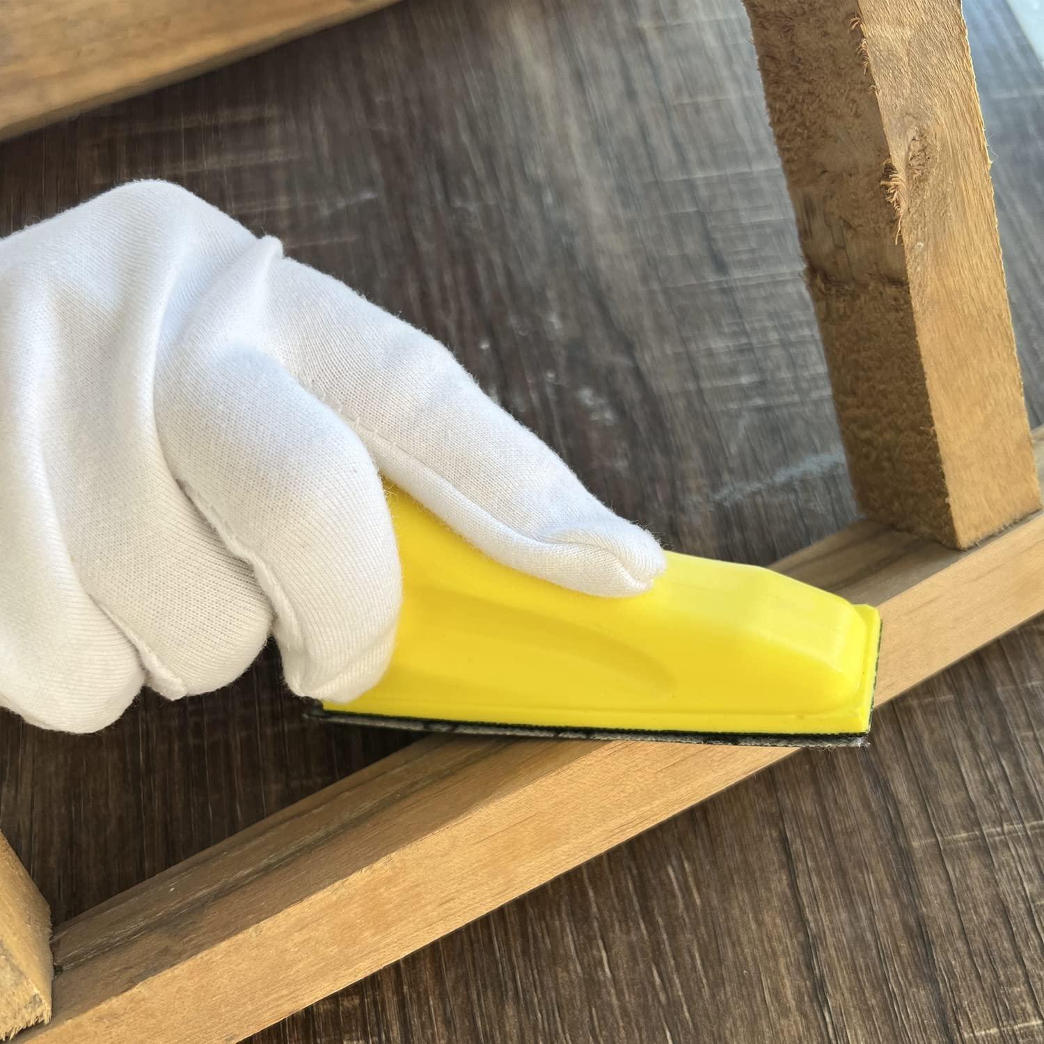 Kit de Papel de Lija 80 PCS AutKerige 8.89x2.54 cm Grano 80-800