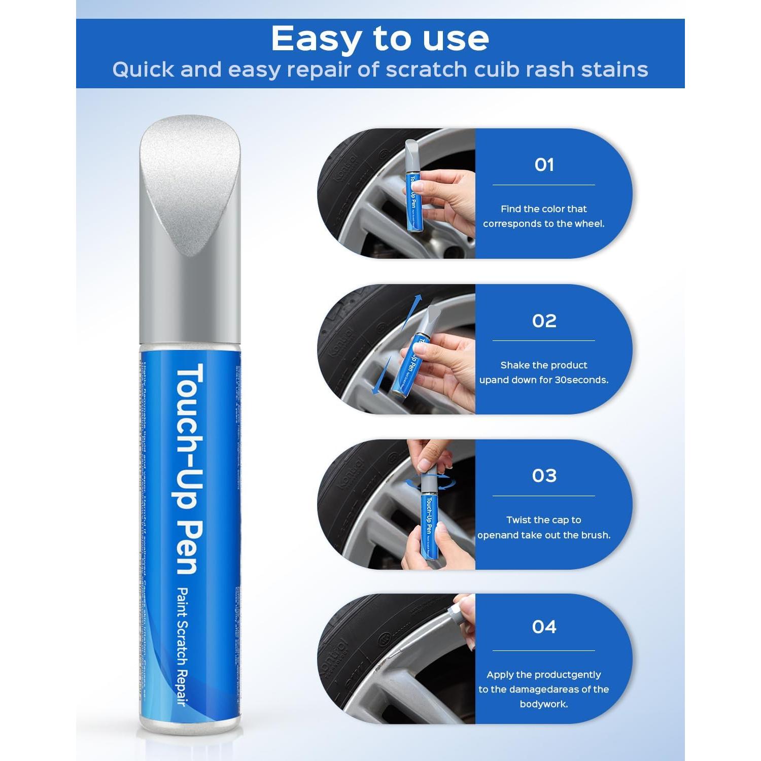 Pintura de Retoque RSACET Gris Férreo para Llantas BMW 11.8ml