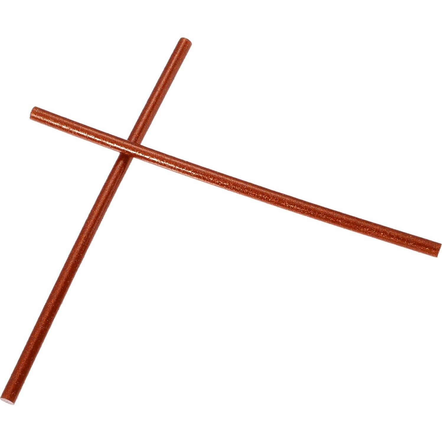 Palos de Pegamento Termofusible X AUTOHAUX 24pcs 7x200mm Rojo