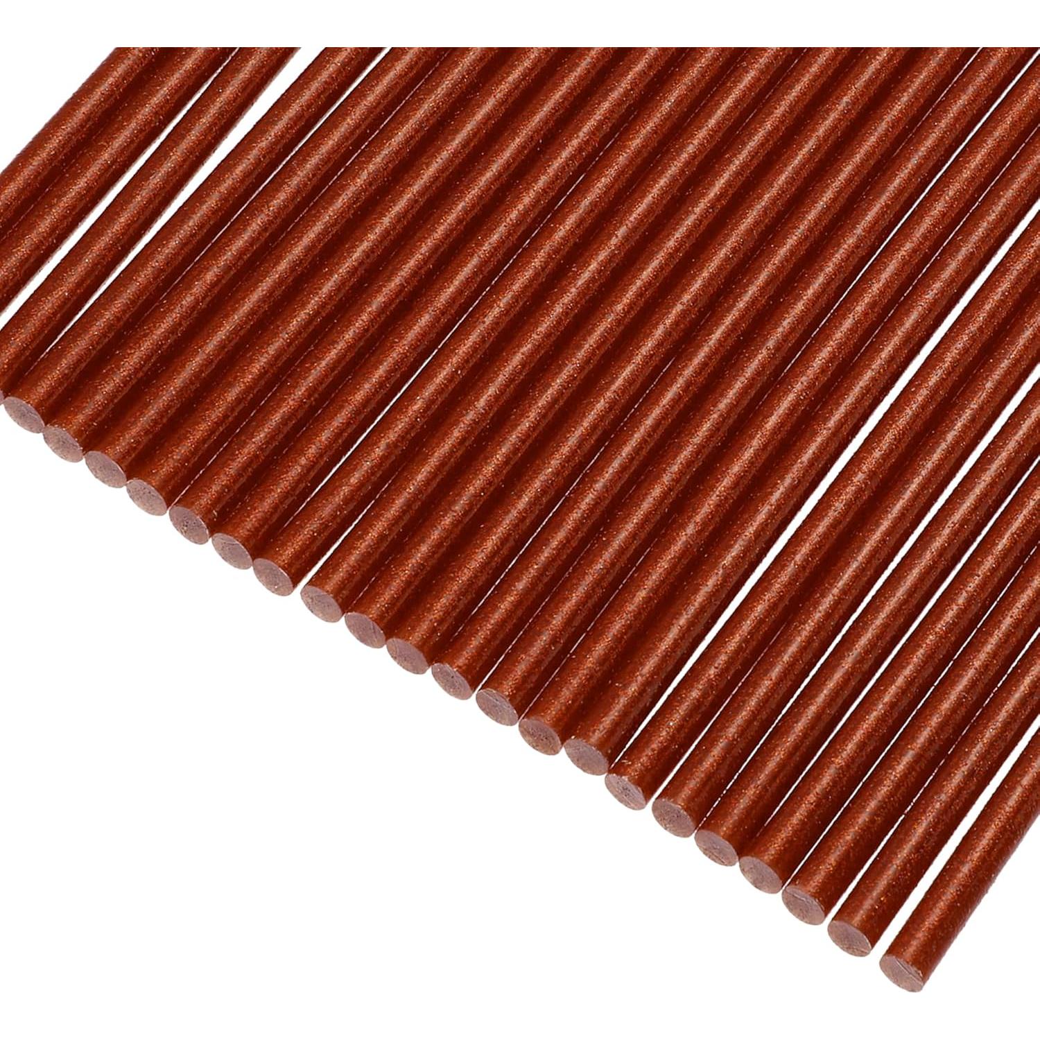 Palos de Pegamento Termofusible X AUTOHAUX 24pcs 7x200mm Rojo