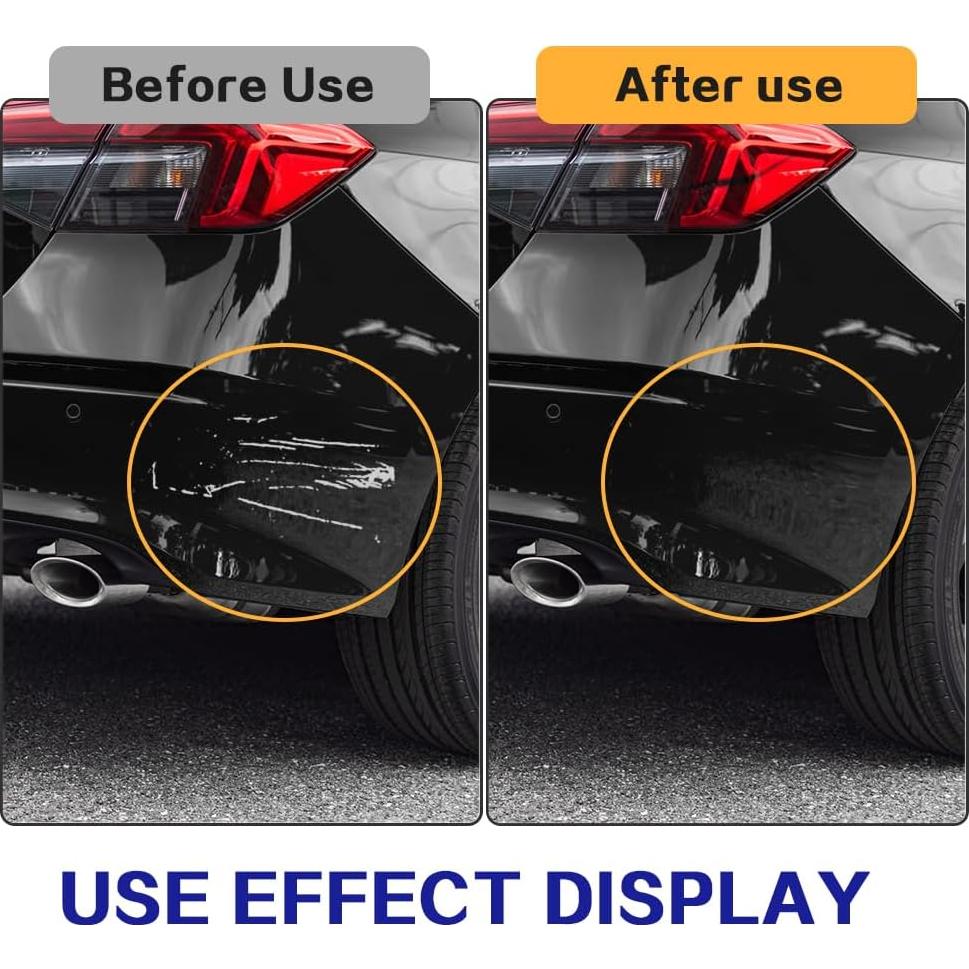 Bolígrafo de Pintura de Retoque HEVLE 2 en 1 Negro 12ml